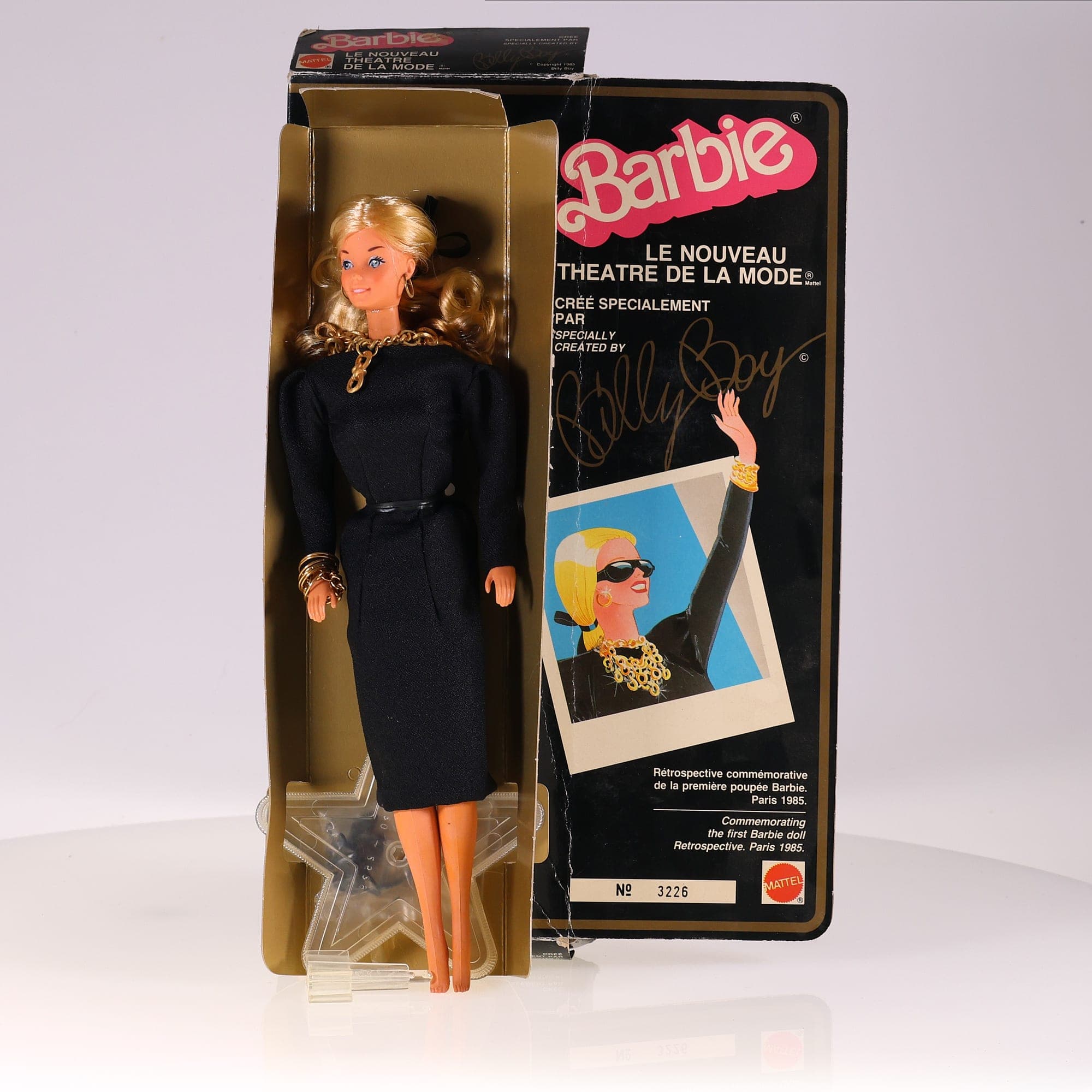 Mattel Barbie Le Nouveau Theatre de la Mode -  Billy Boy - N° 3226 avec boîte