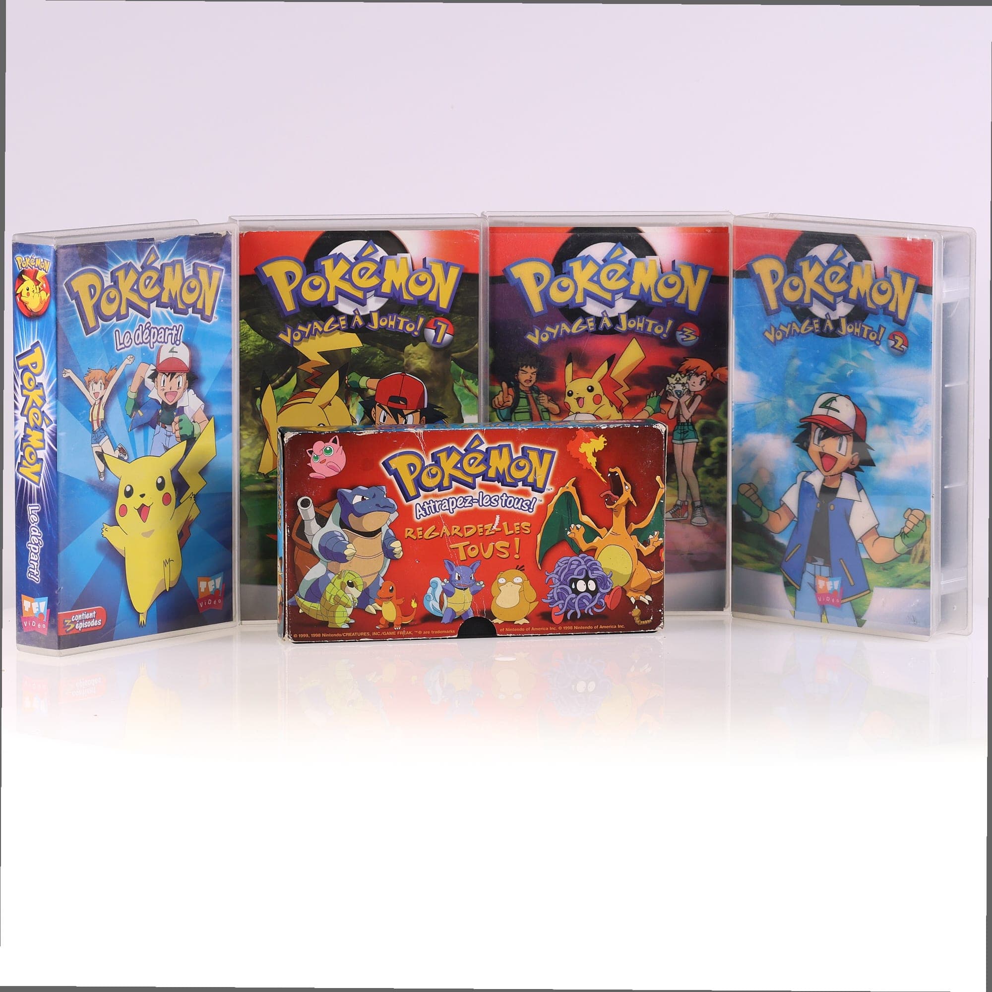 TF1 Vidéo Lot de 5 cassettes VHS (1 ne correspond pas) Grade D avec boîte