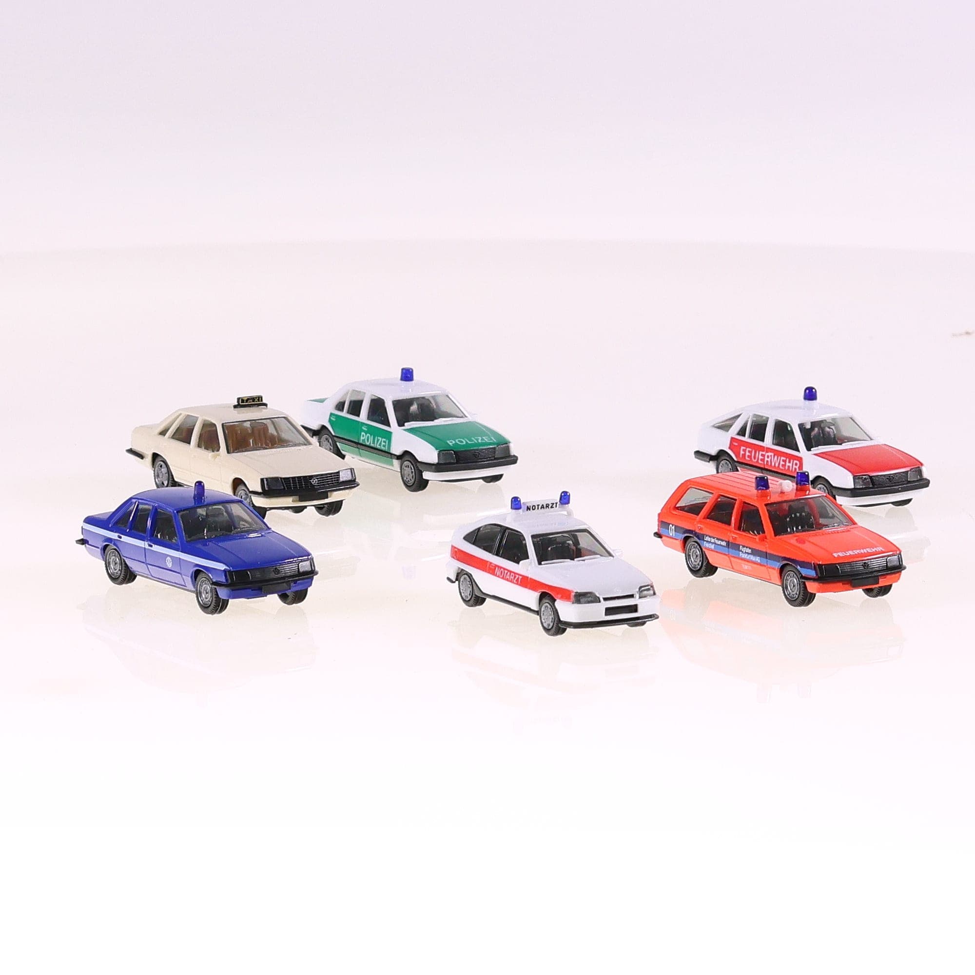 Herpa Opel Coffret véhicules de service Kadett, Ascona,Rekord) 1/87 Bicolore ave — miniature 9