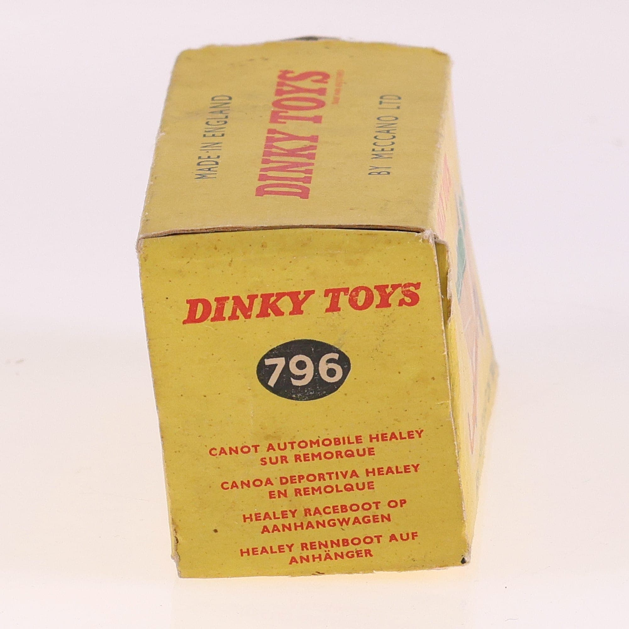 Dinky Toys 796 Healey Sports Boat on Trailer 1/43 Bicolore avec boîte — miniature 11