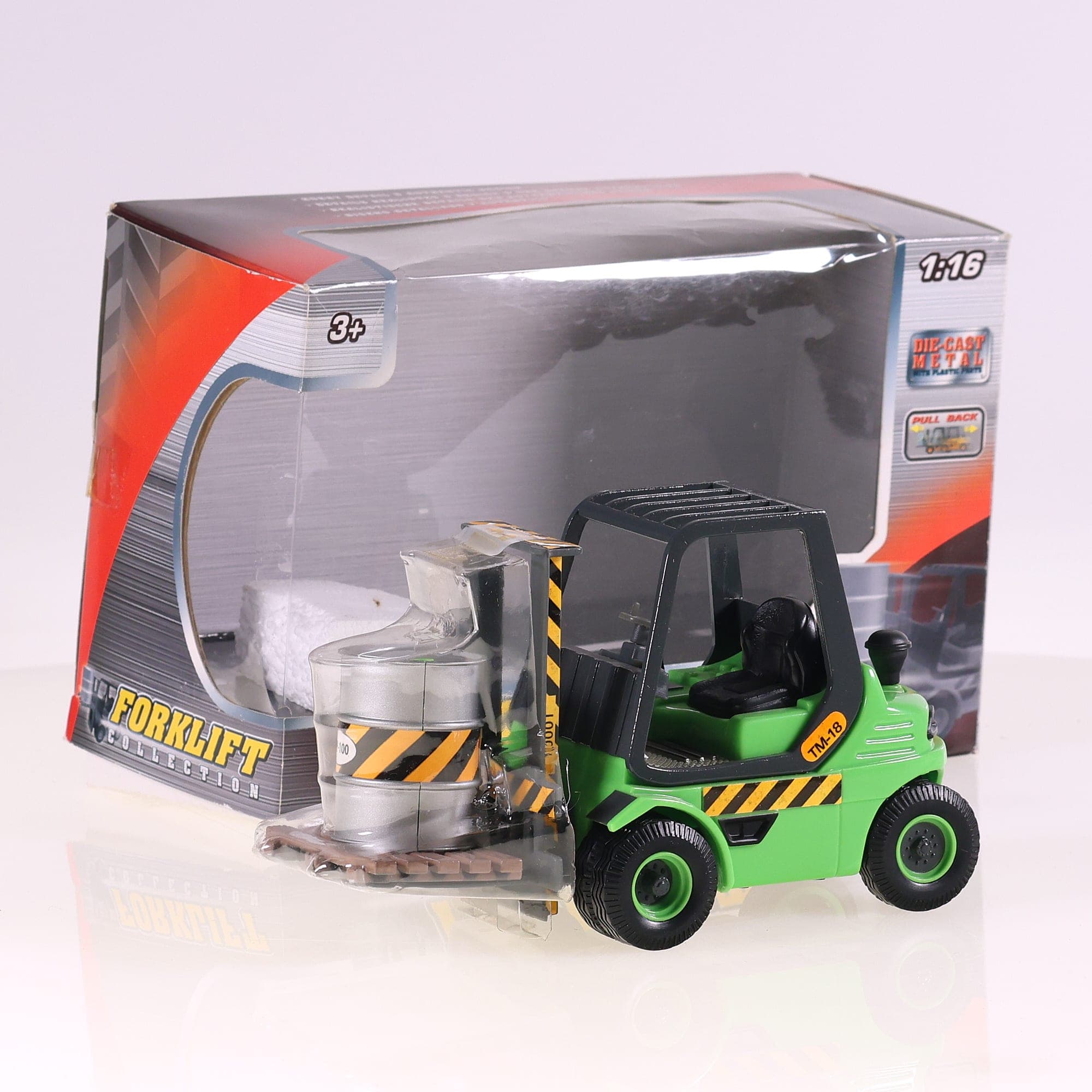 Teama TM-18 Forklift Collection 1/16 Vert Grade B avec boîte — photo 1