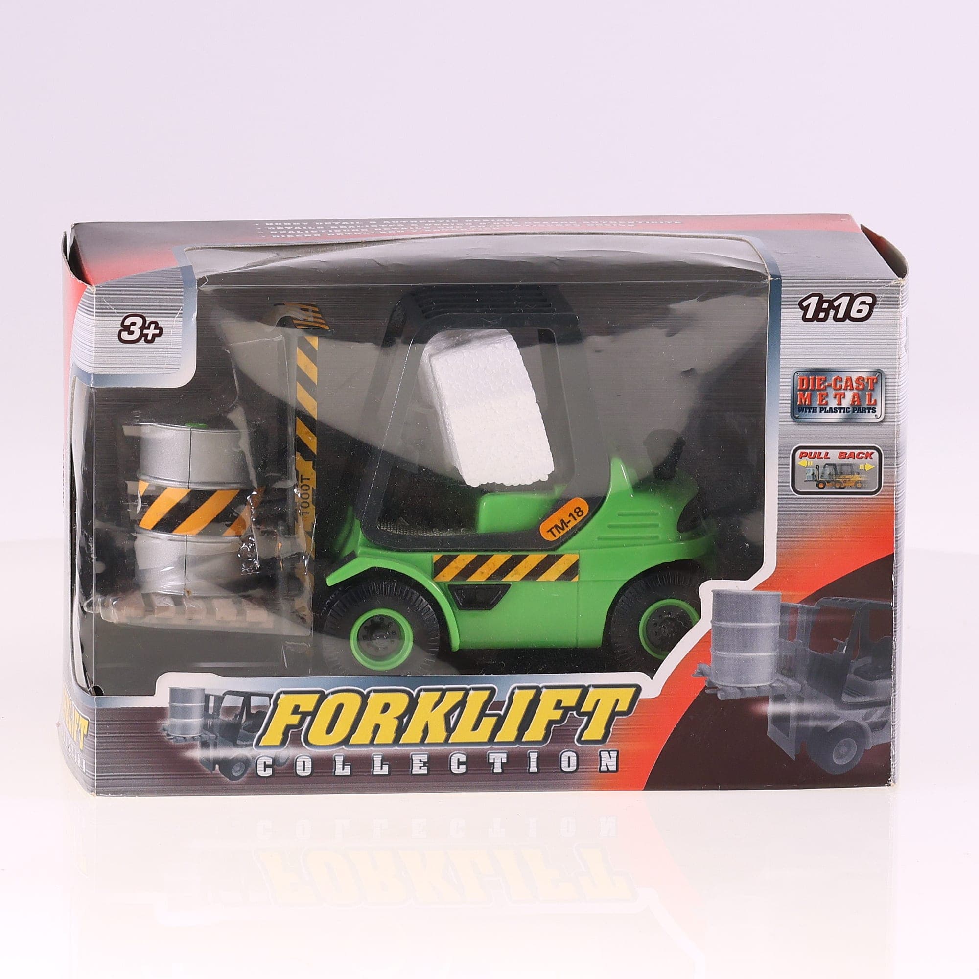 Teama TM-18 Forklift Collection 1/16 Vert Grade B avec boîte — miniature 12