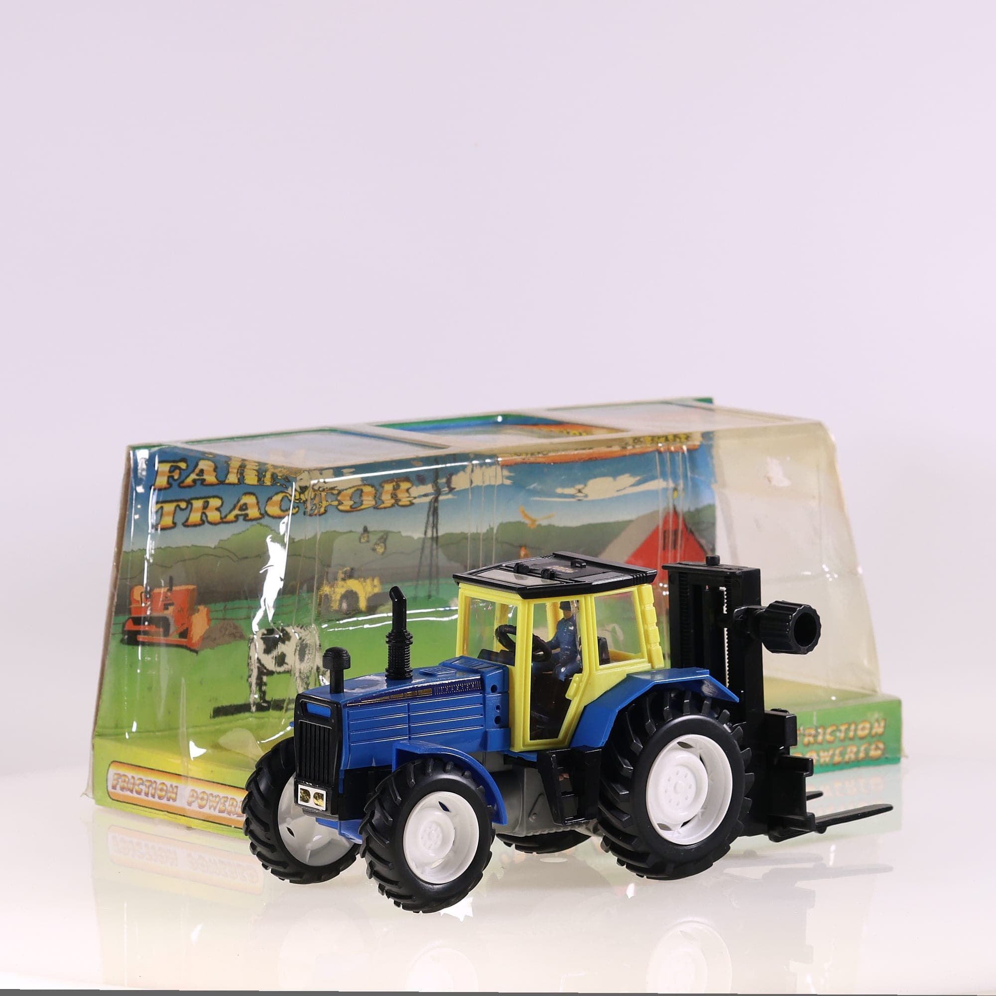 Giftoys Farm Tractor Bleu neuf avec boîte