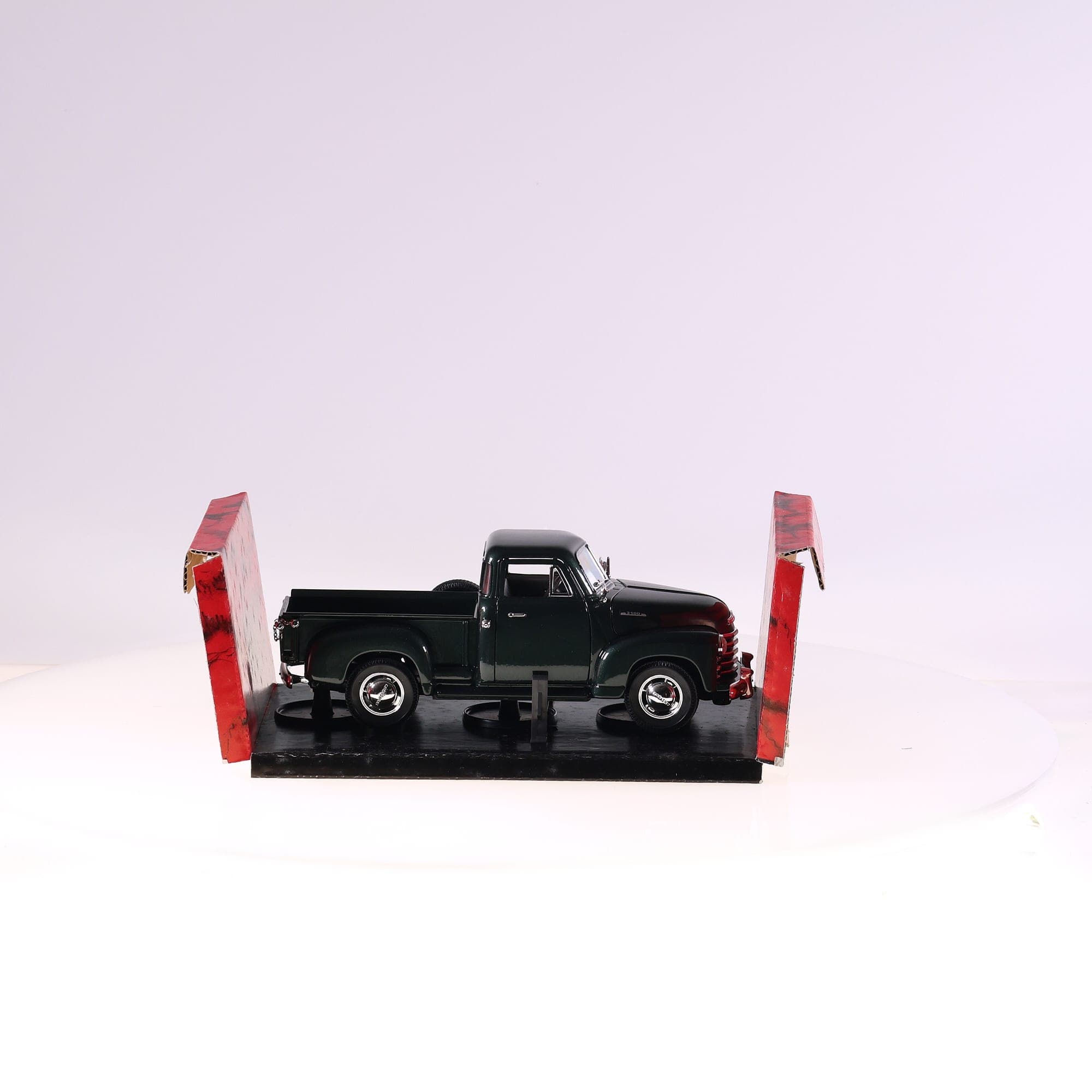 Chevrolet 6190 Mira Pick up 1953 1/18 Vert olive Grade D avec boîte — miniature 6