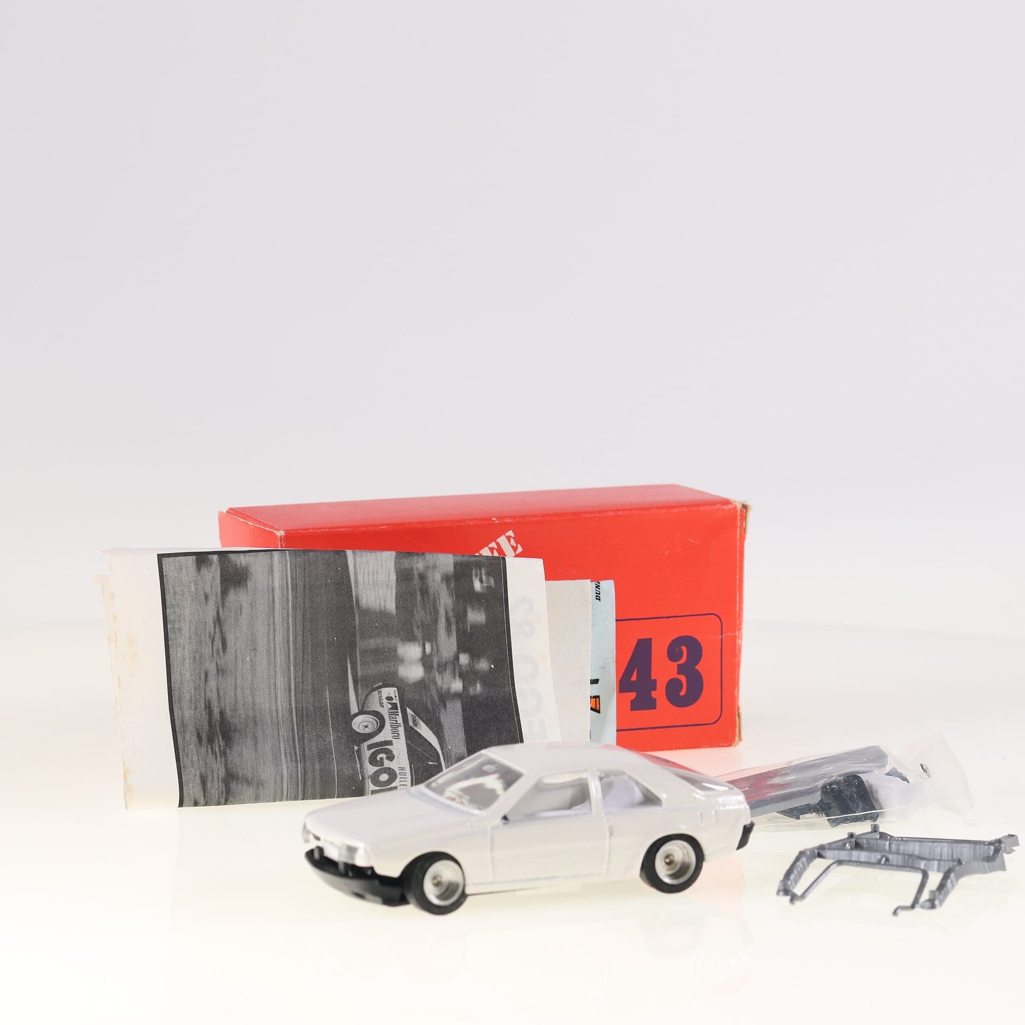 Solido Top 43 Renault Fuego #32 Production 1982 IGOL 0033 1/43 Blanc en KIT