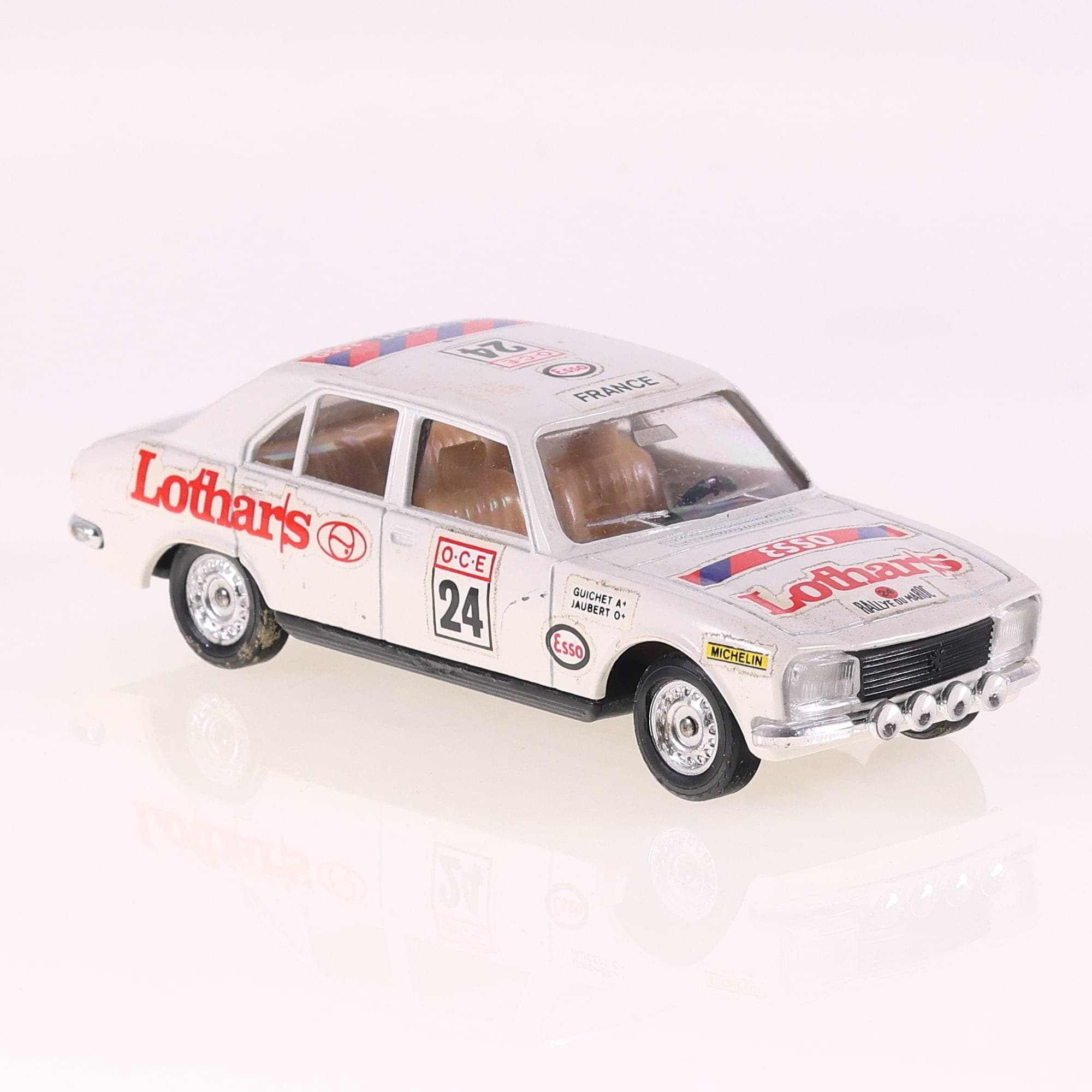 Solido n° 50 Peugeot 504 Rallye #24 1/43  — miniature 7