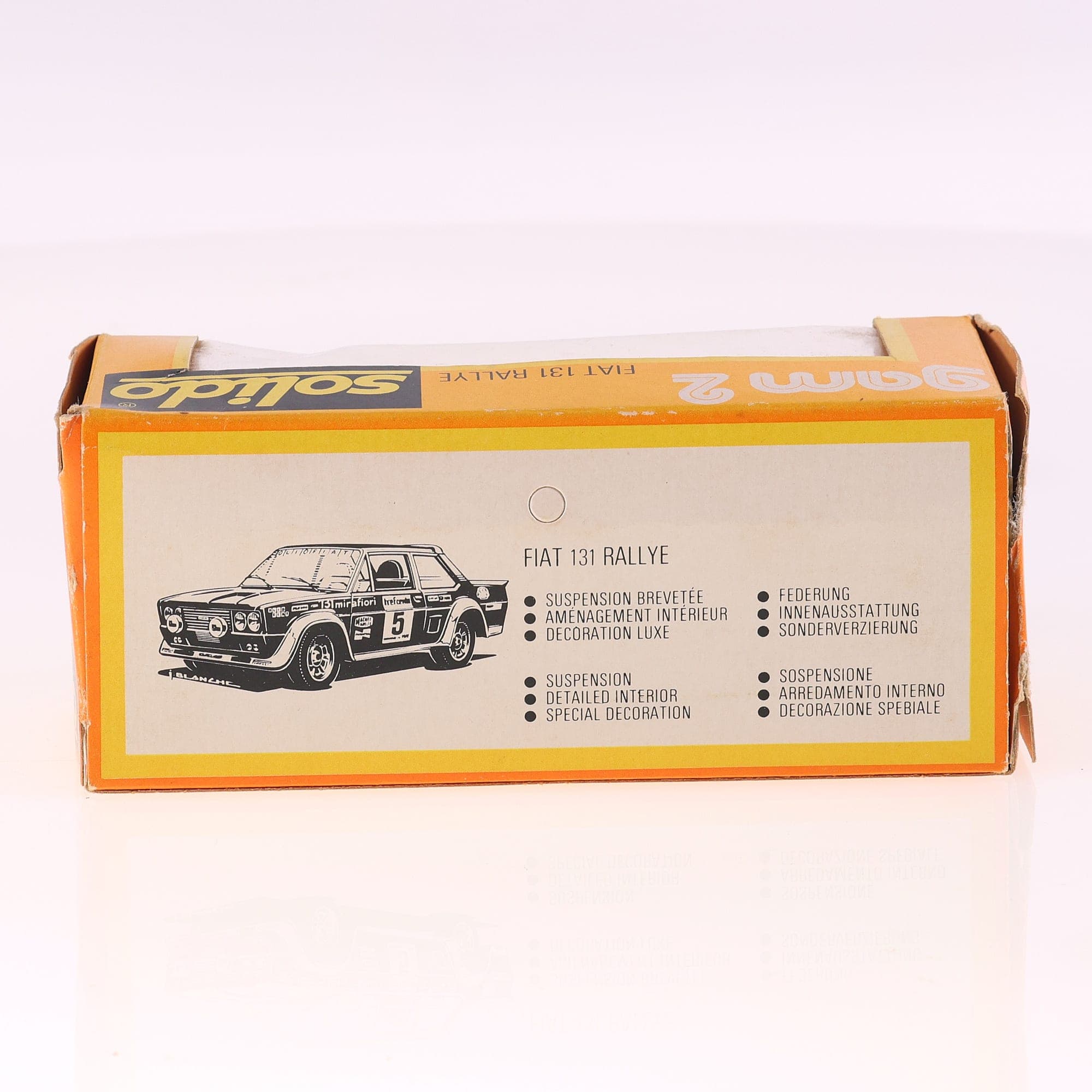 Solido n° 54 Fiat 131 Rallye #5 1/43  — miniature 12