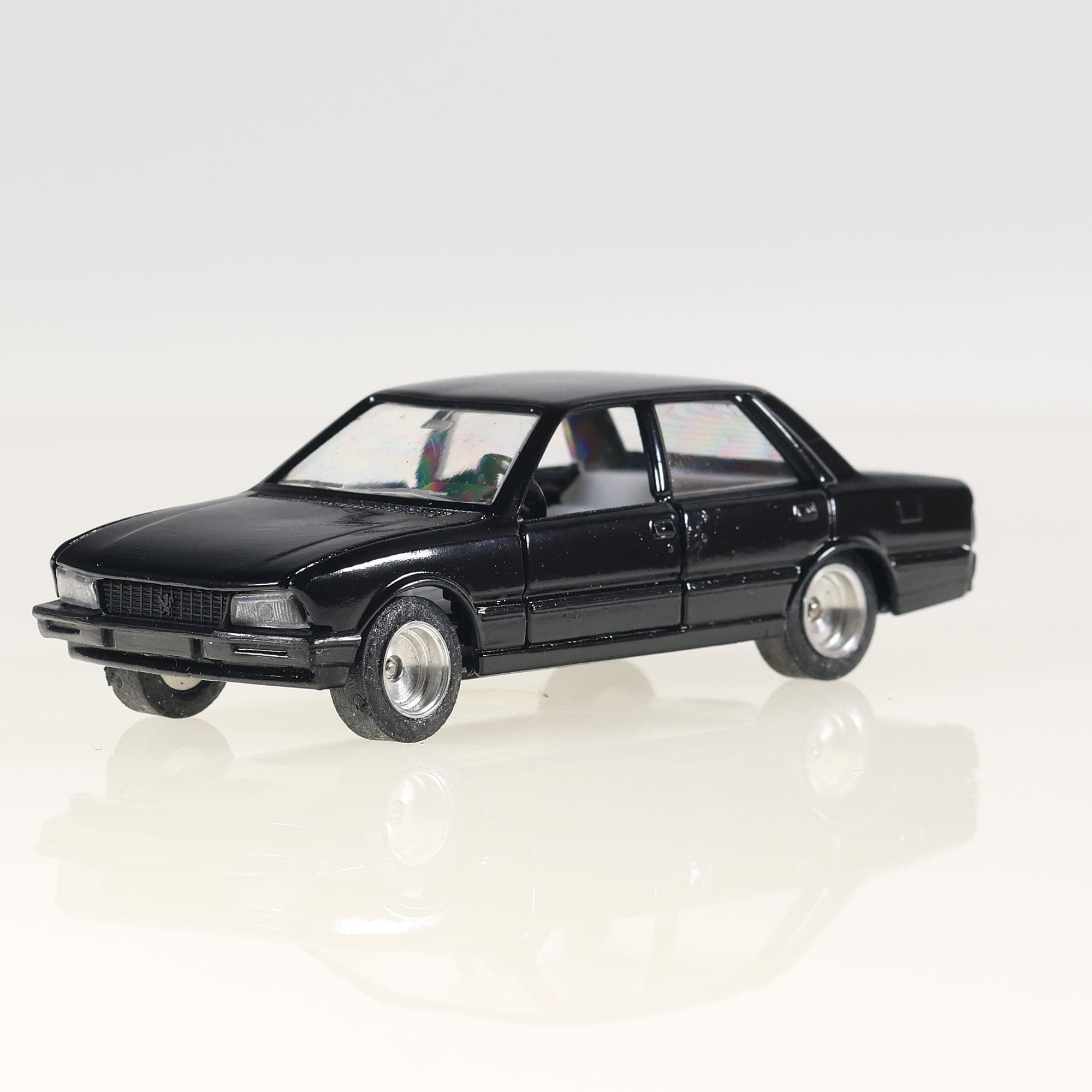 Solido  Peugeot 505 Hertz 1982 Top 43 #17 ref : 14 1/43 Noir avec boîte en KIT — miniature 14