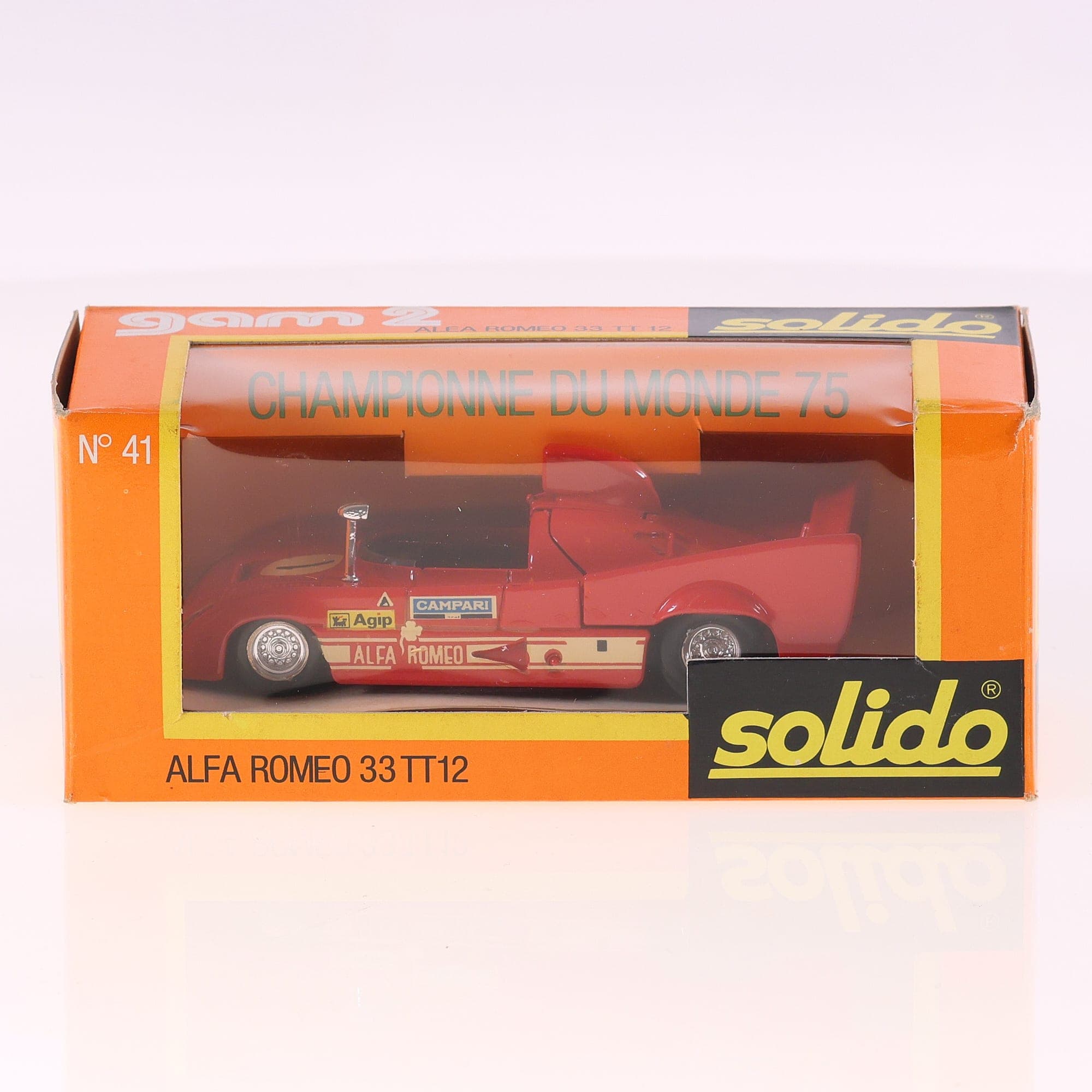 Solido 41 Alfa Romeo 33 TT12 - Championne du monde 75 #1 1/43 — miniature 11