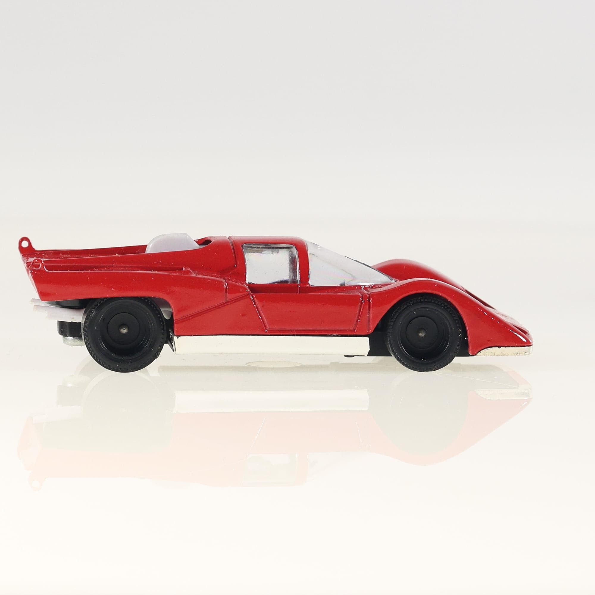 Solido Ferrari 512 M n°10 Le Mans 1971 Top 43 1/43 Rouge Grade B avec boîte — miniature 4