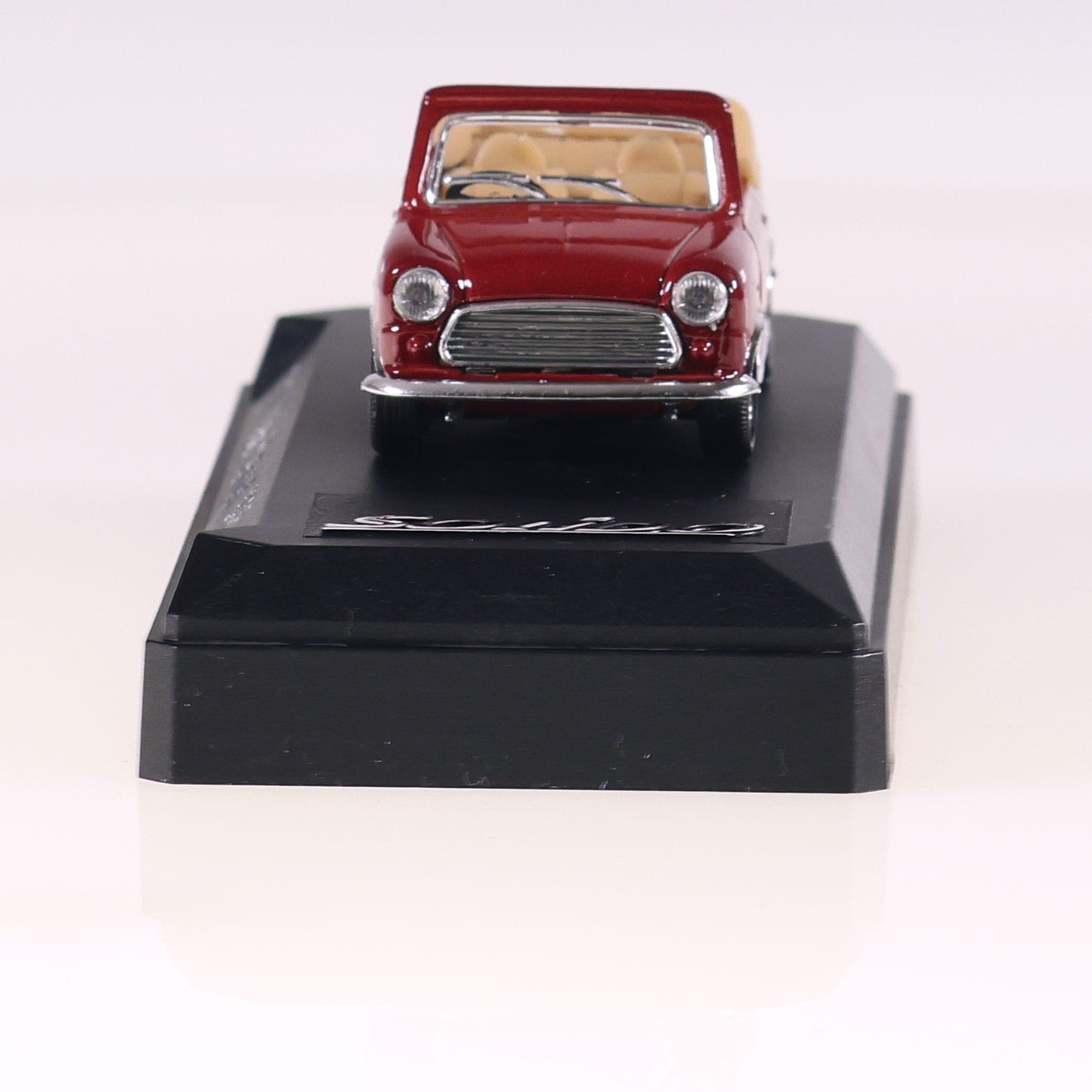Solido 1537 Mini Cabriolet - 1995 1/43 Rouge avec boîte — miniature 11