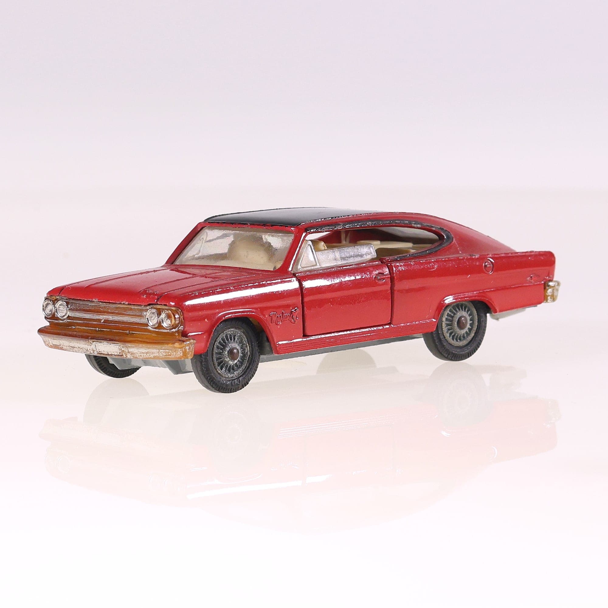 Marlin 263 Corgi Rambler sports fastback 1/43 Rouge Grade B avec boîte — miniature 15