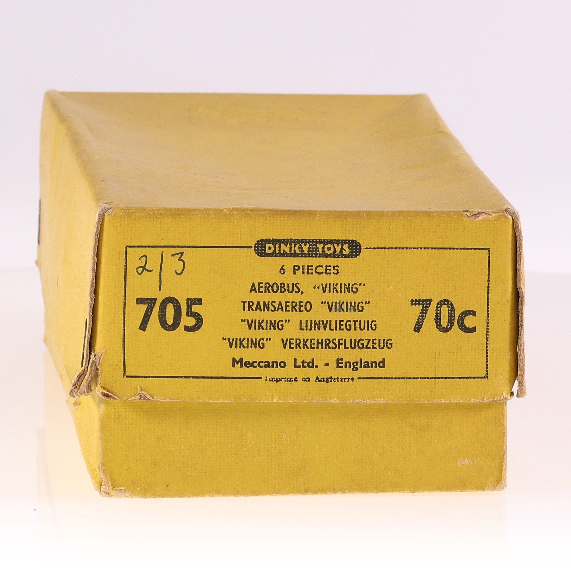 Dinky Toys GB 705 Viking boite revendeur seule 10,5 x 21,5 cm 