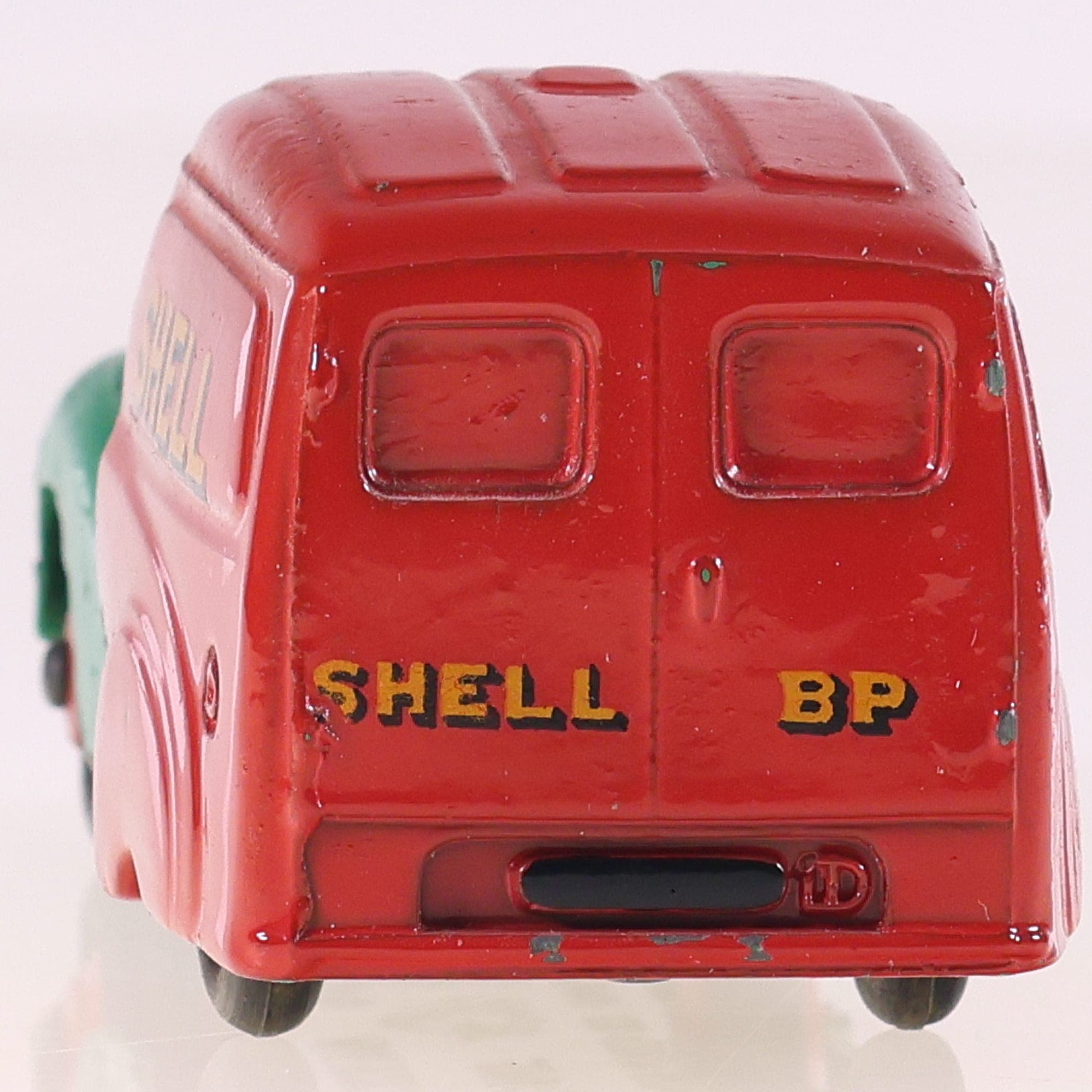 Dinky Toys n° 470 Austin Van Shell-BP 1/43 Bicolore avec boîte — miniature 4