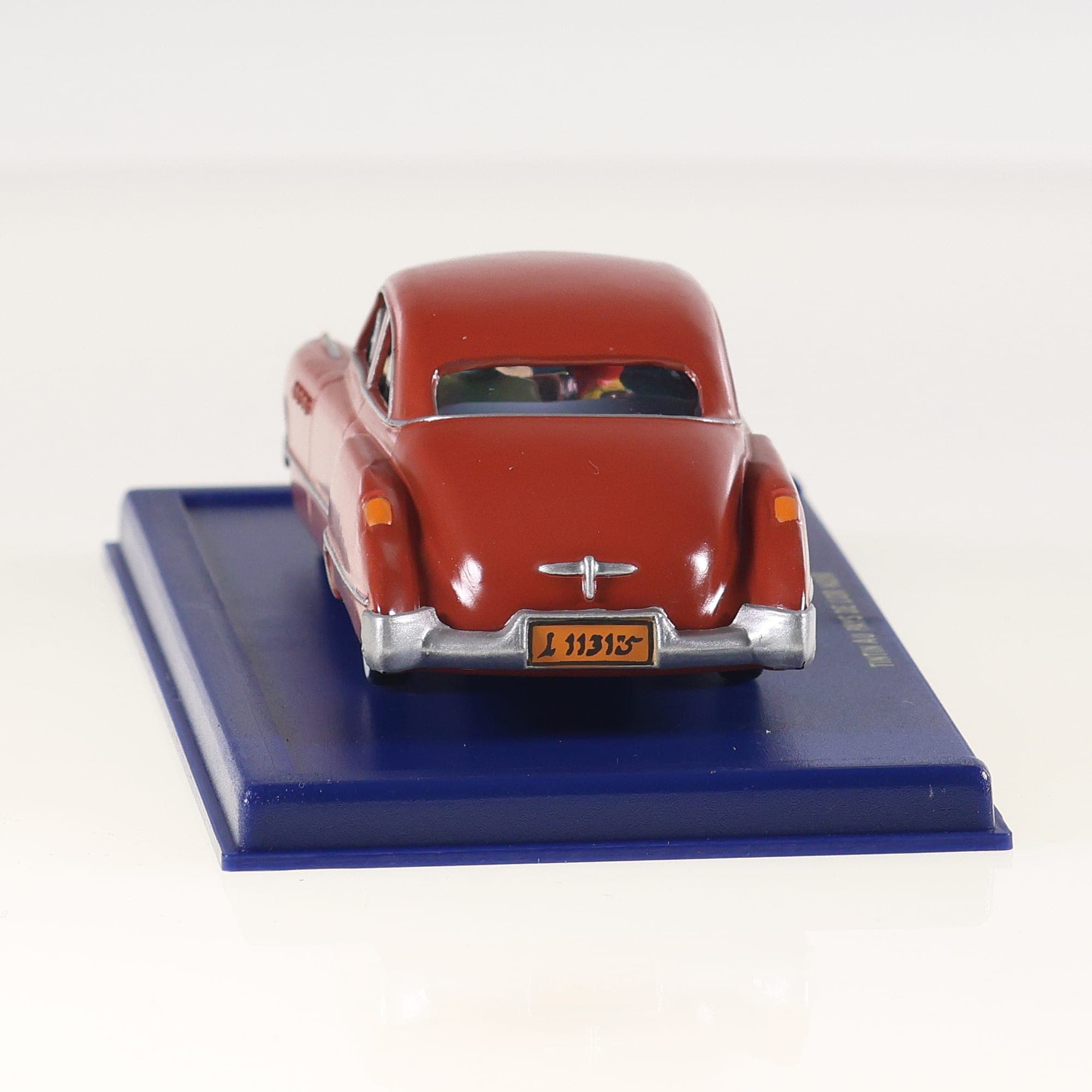 Atlas Buick Buick années 40 - Tintin au Pays de l'Or noir 1/43 Rouge avec boîte — miniature 11
