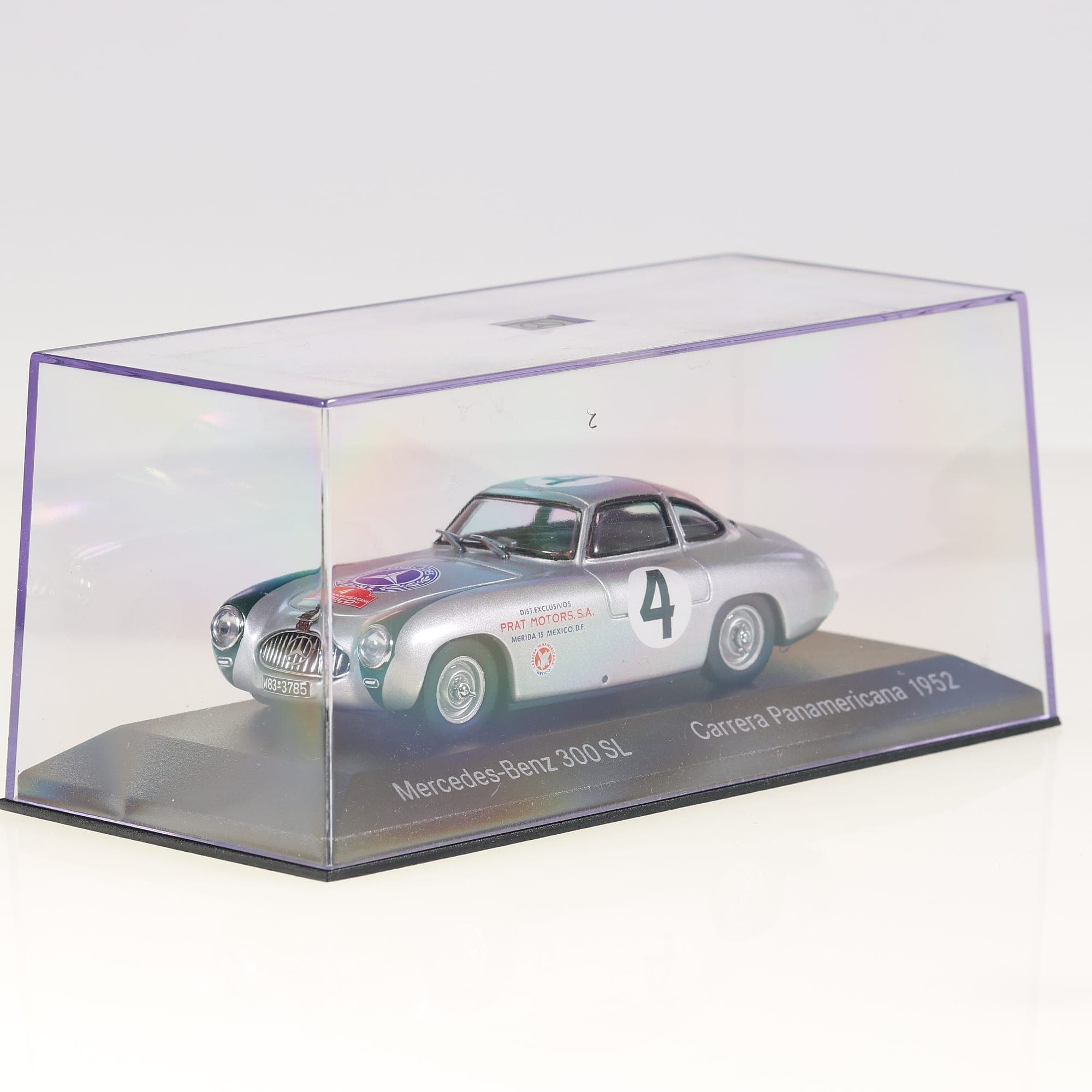 Minichamps Edition 43 Mercedes-Benz 300 SL Carrera Panamericana 1952 1/43 Argent — miniature 15