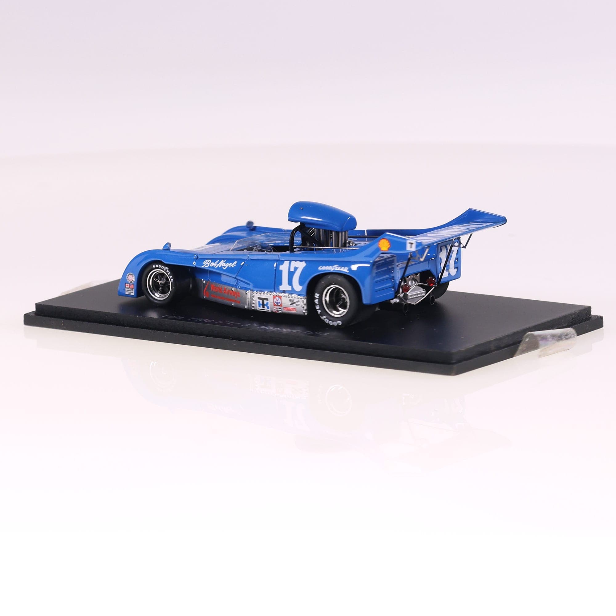 Spark S1136 Lola T260 n°17 3rd Mosport 1973 #17 1973 1/43 Bleu avec boîte — miniature 3