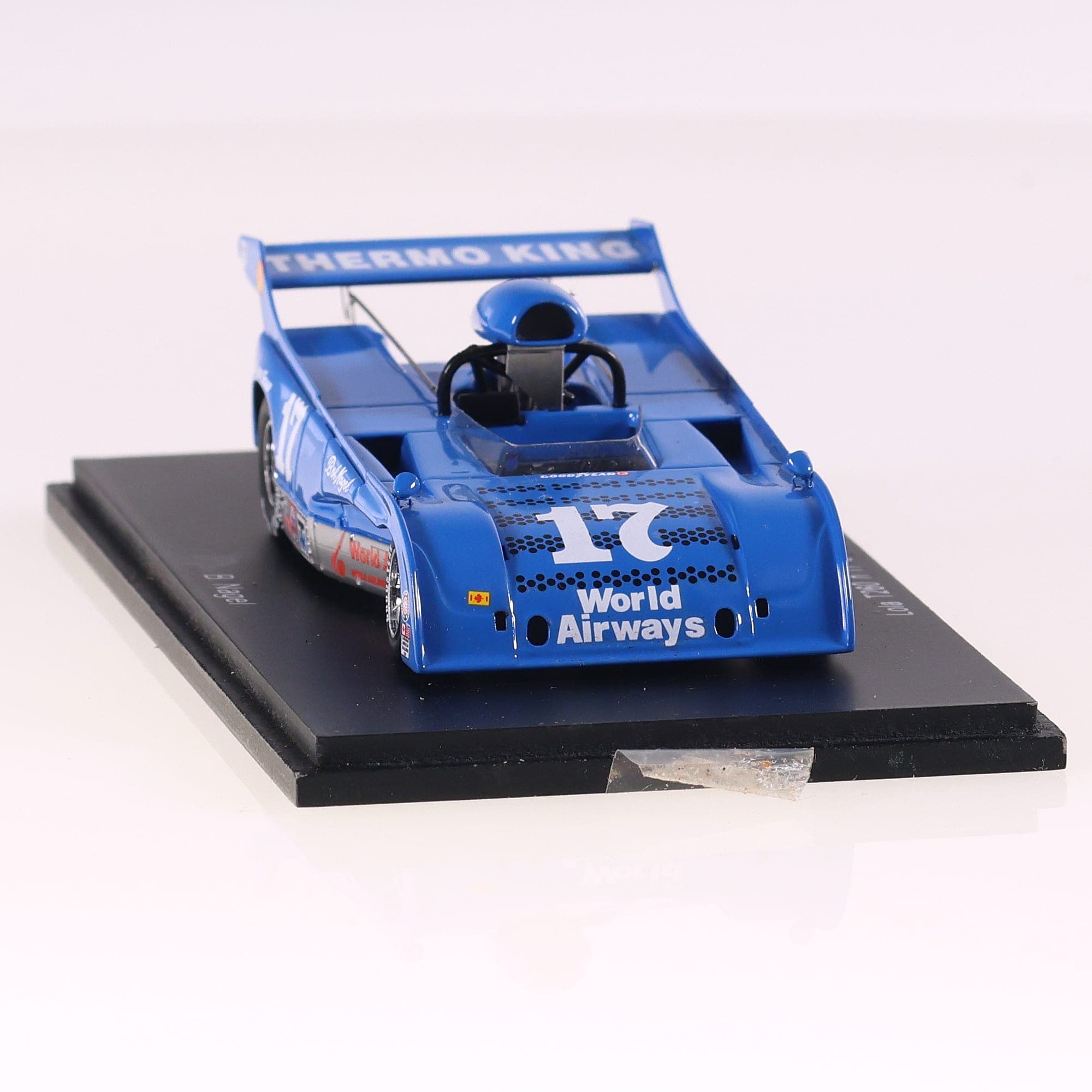 Spark S1136 Lola T260 n°17 3rd Mosport 1973 #17 1973 1/43 Bleu avec boîte — miniature 8