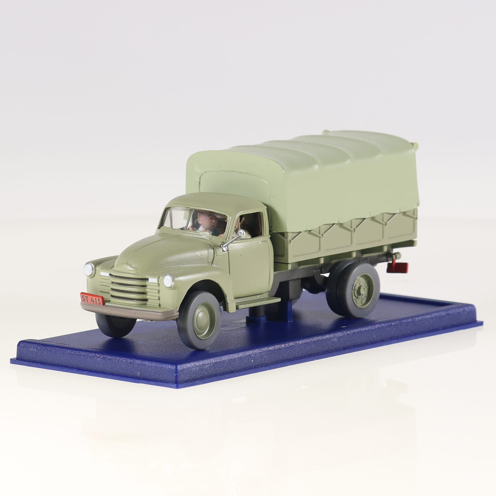 Atlas Editions Chevrolet Le camion Alcazar 1/43 Vert kaki avec boîte — miniature 14