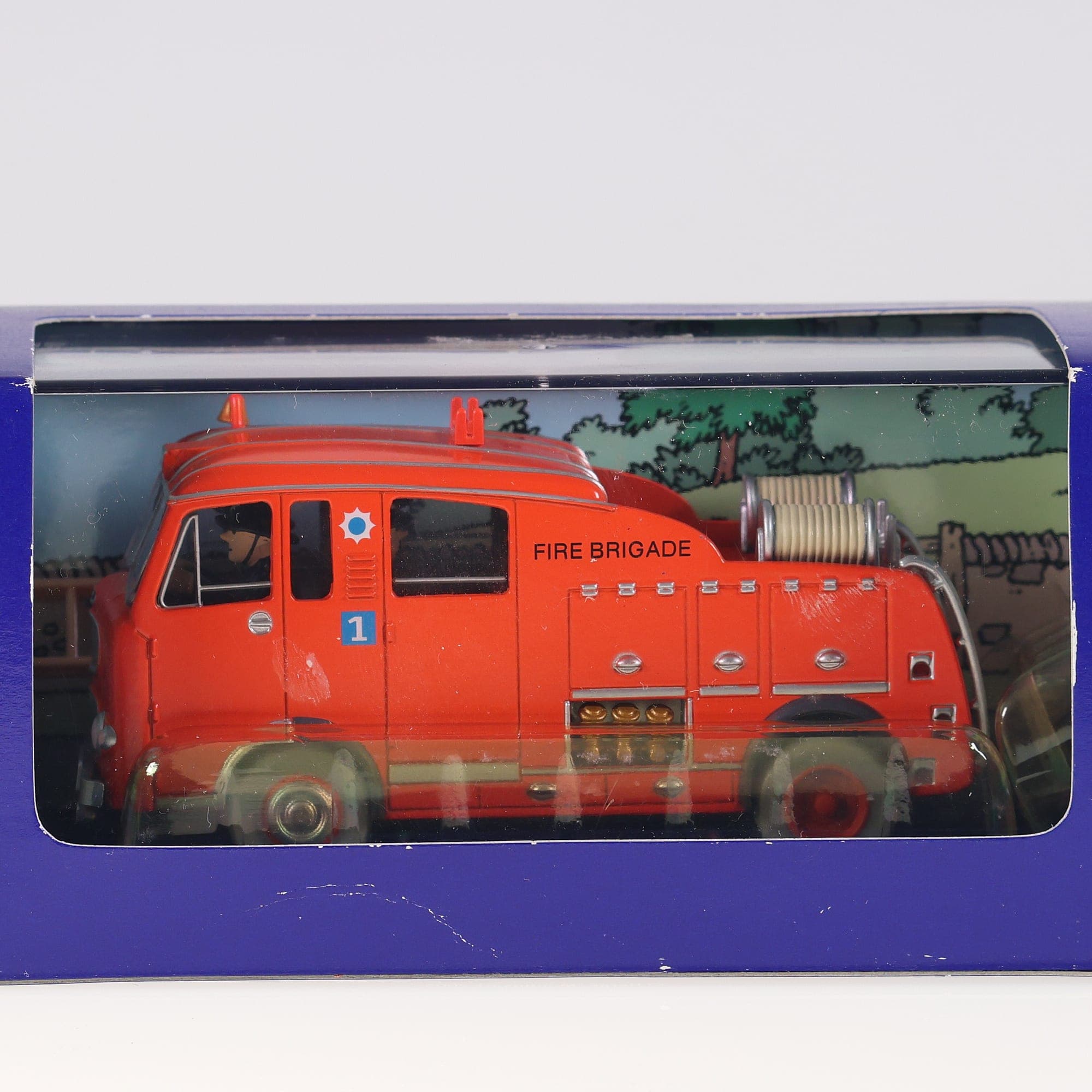 Atlas Tintin Dennis F101 Le camion des pompiers 1/43 Rouge avec boîte — miniature 4