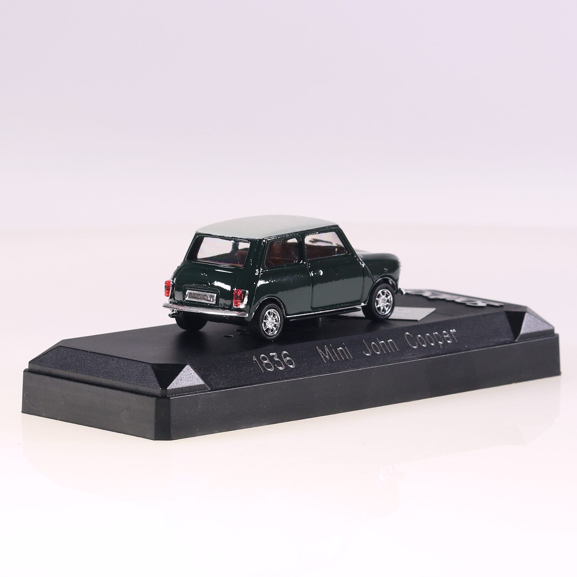 Solido Mini John Cooper - 1836 - Yesterday 1/43 Vert foncé Grade B avec boîte — miniature 8