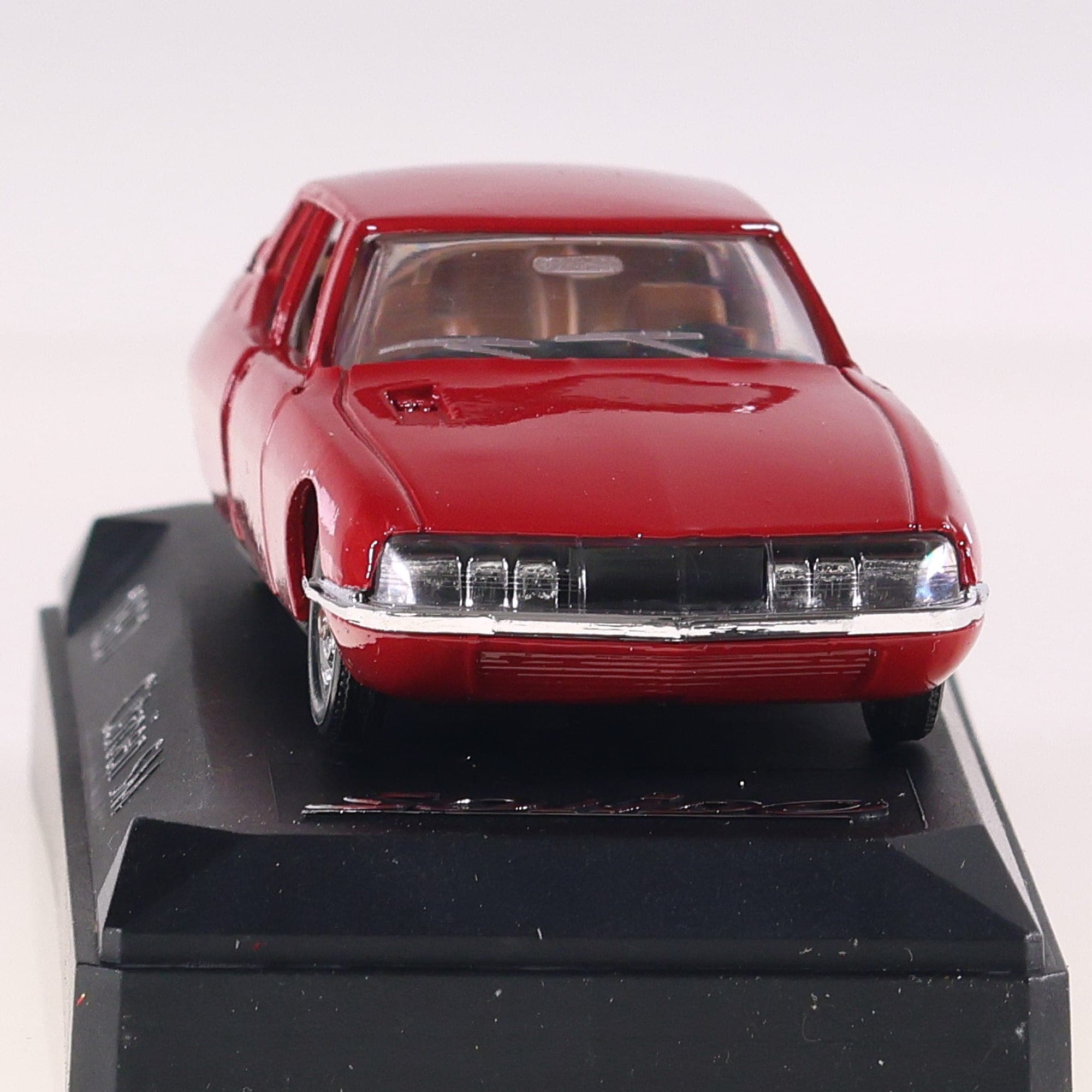 Solido 1807 Citroën SM 1/43 Rouge avec boîte — miniature 13