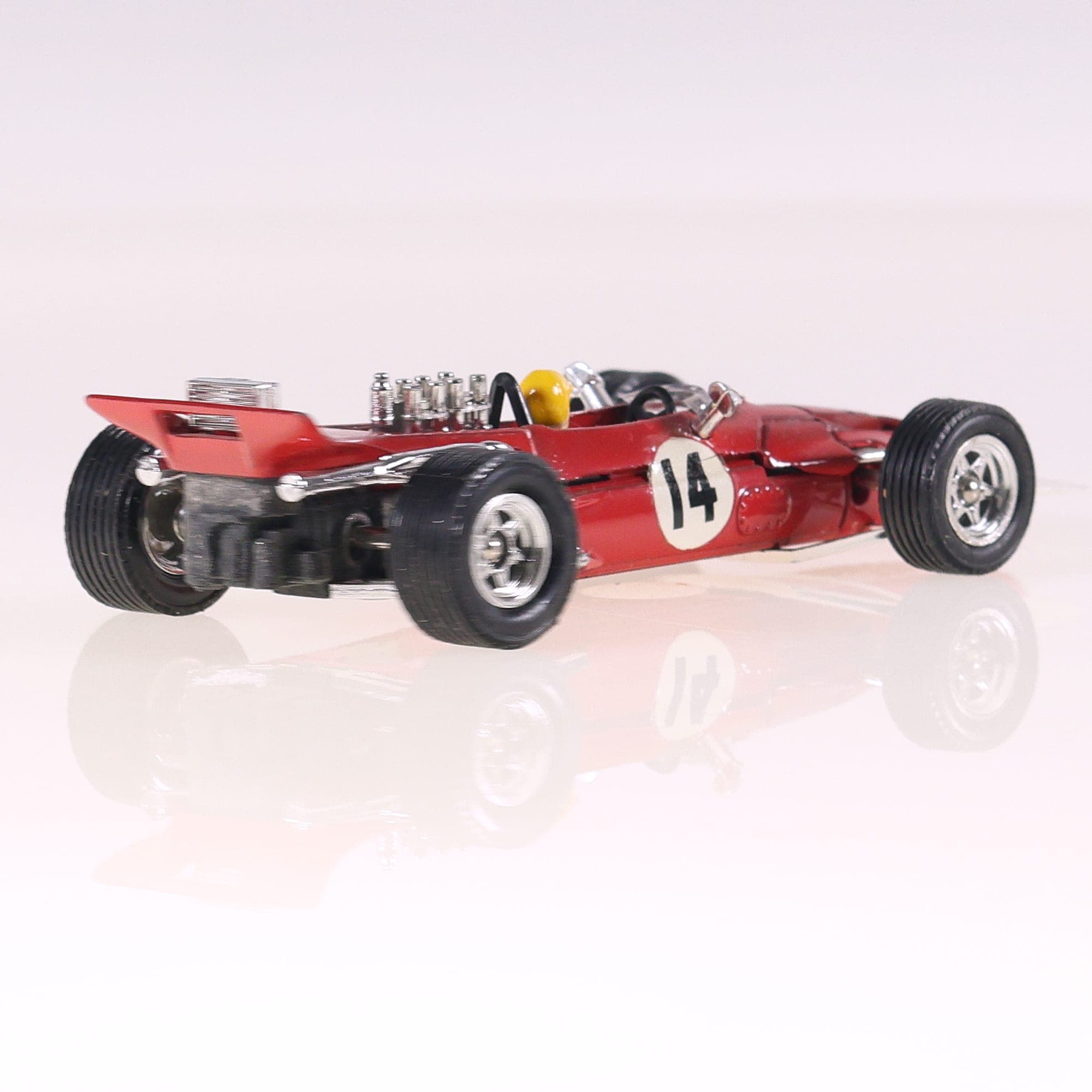 Dinky Toys F n° 1433 Surtees TS.5 #14 1/43 Rouge avec boîte — miniature 10