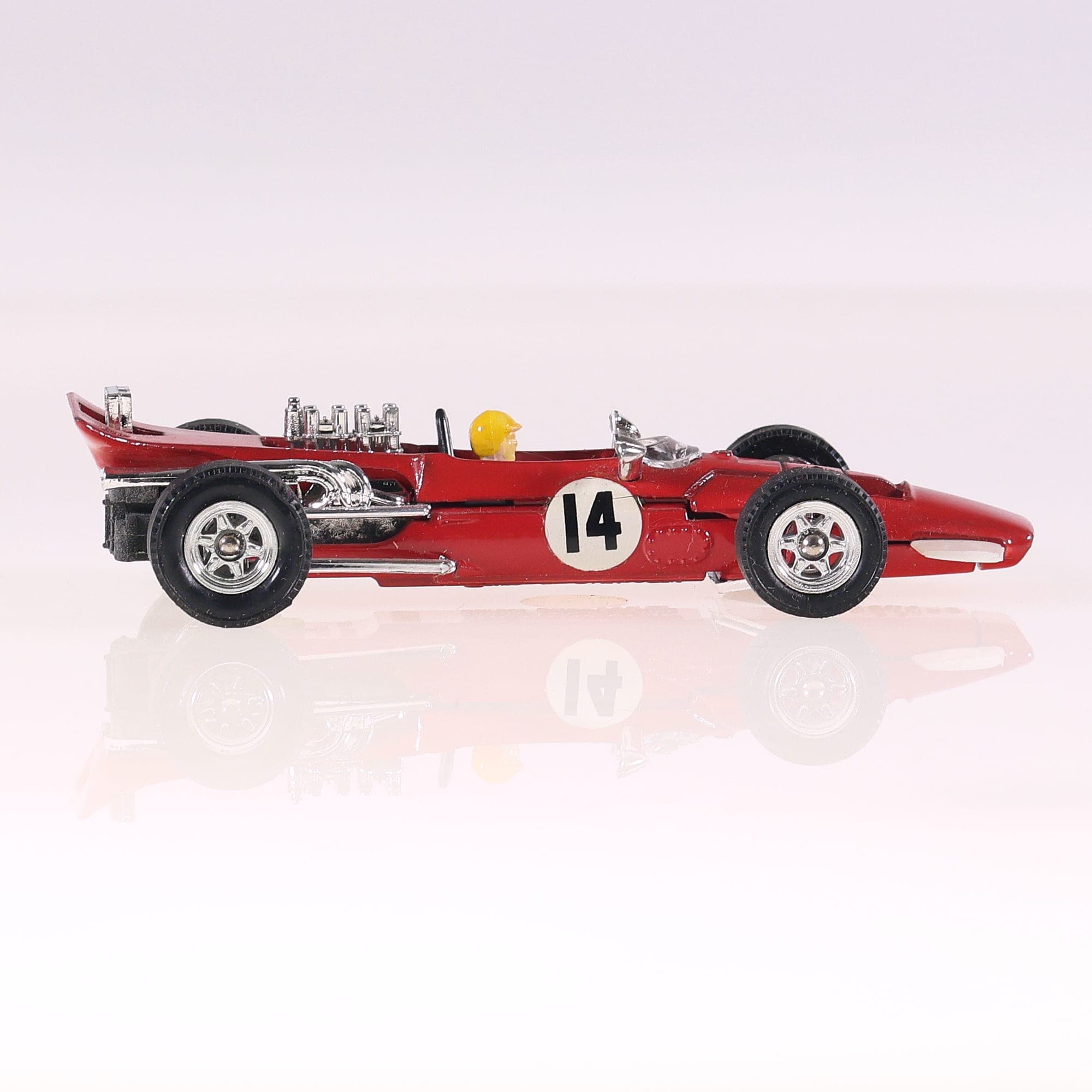 Dinky Toys F n° 1433 Surtees TS.5 #14 1/43 Rouge avec boîte — miniature 11