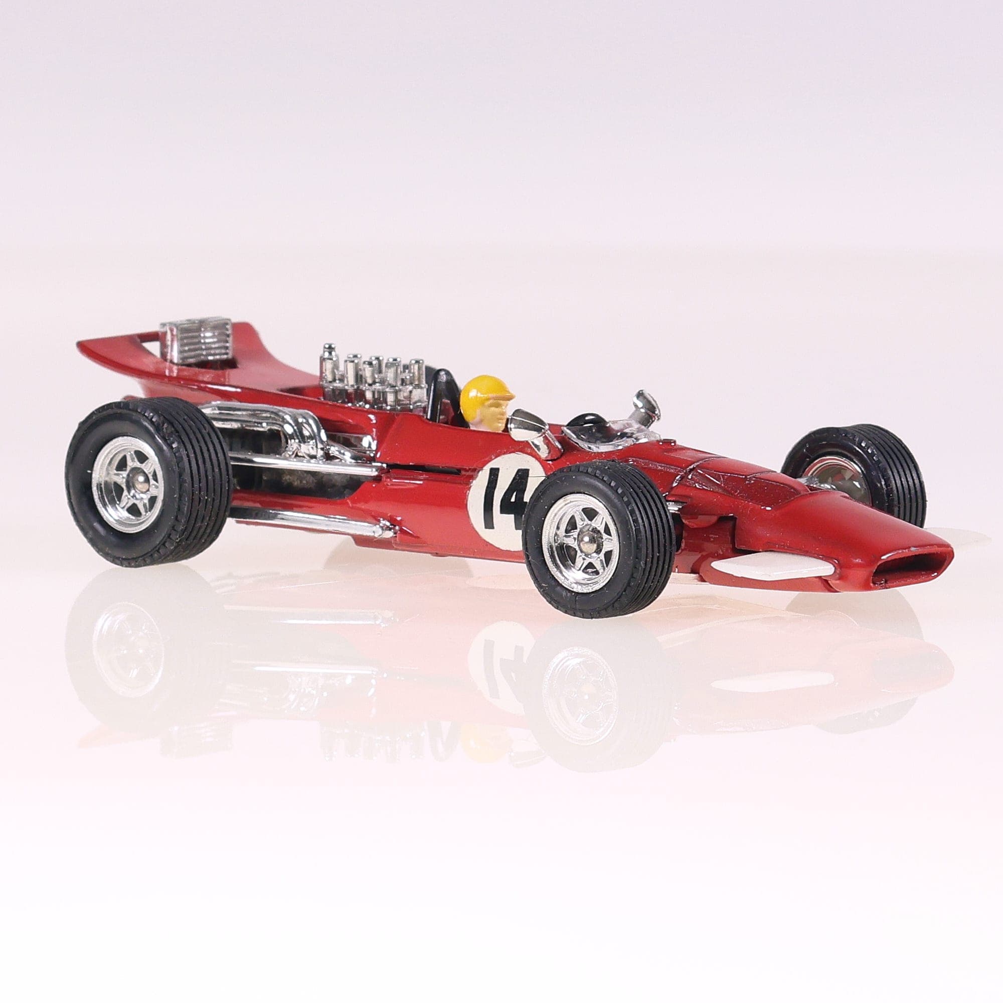 Dinky Toys F n° 1433 Surtees TS.5 #14 1/43 Rouge avec boîte — miniature 12