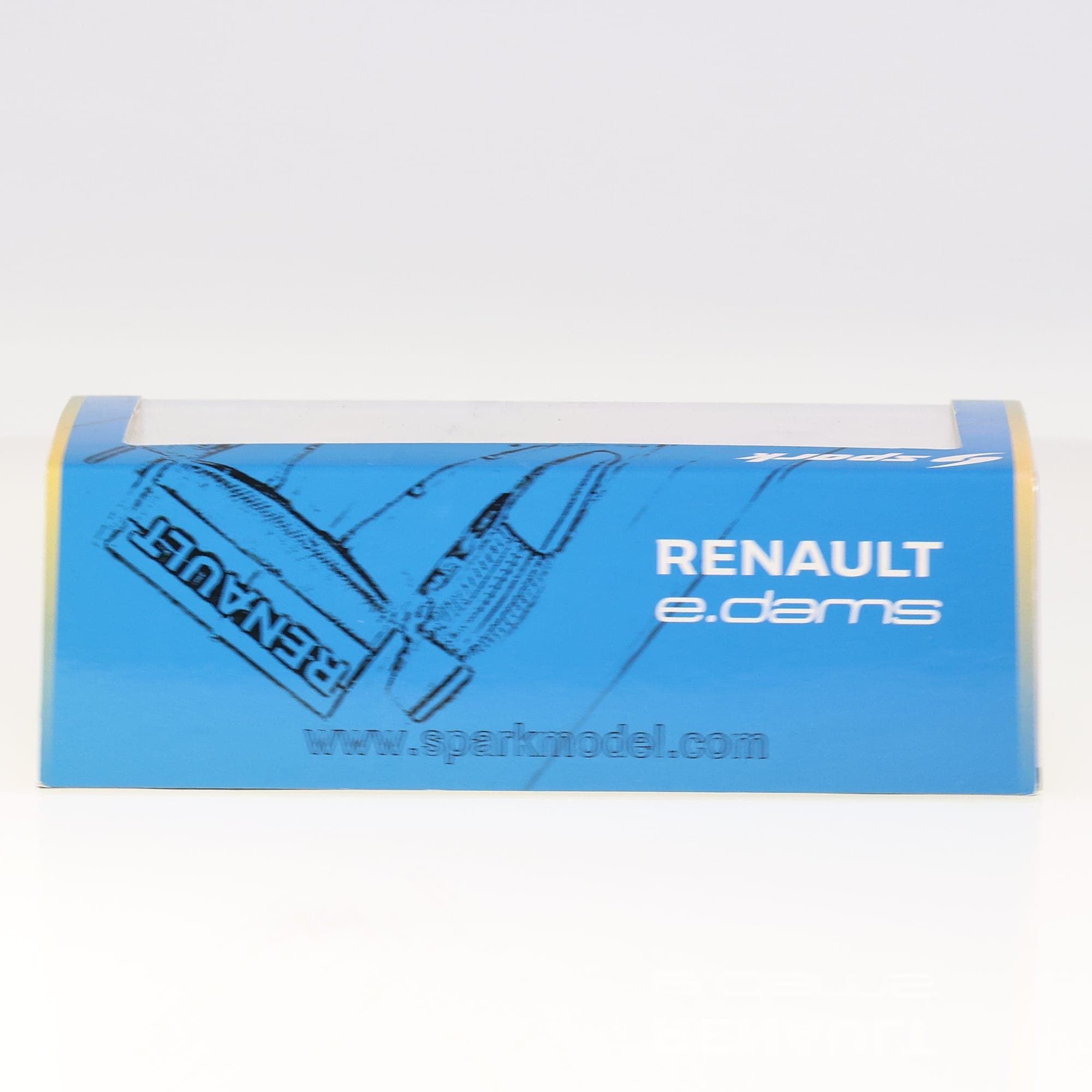 Spark SP158 Renault Z.E. 16 e.dams Formula E 1/43 Bleu Grade B avec boîte — miniature 3
