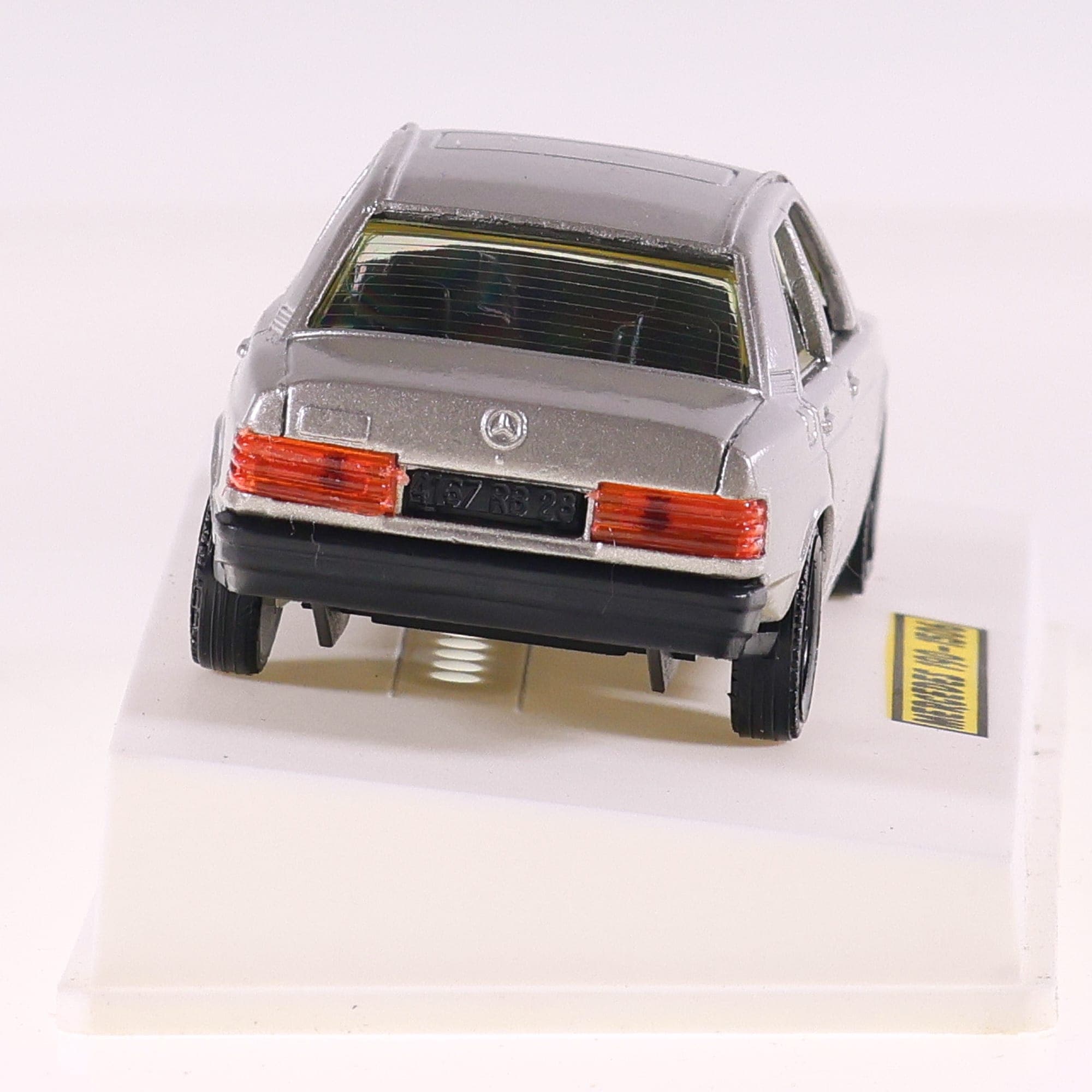 Solido 1506 Mercedes-Benz 190 1/43 Argent avec boîte — miniature 7
