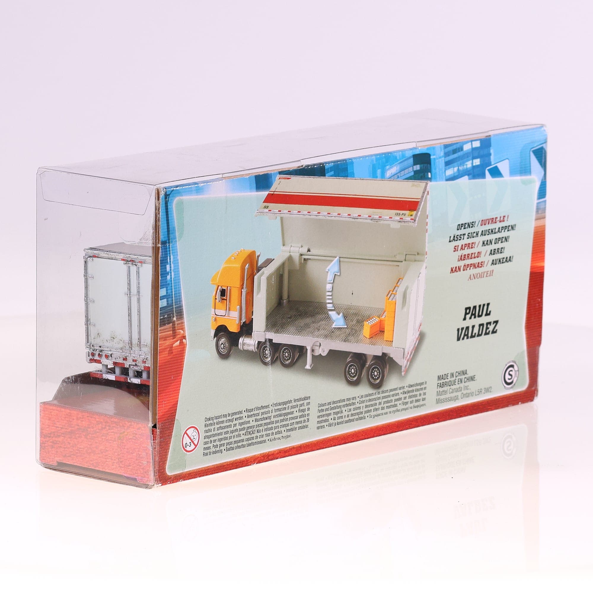 Mattel Disney Pixar Cars P.V. Truck #16 Jaune neuf avec boîte — miniature 4