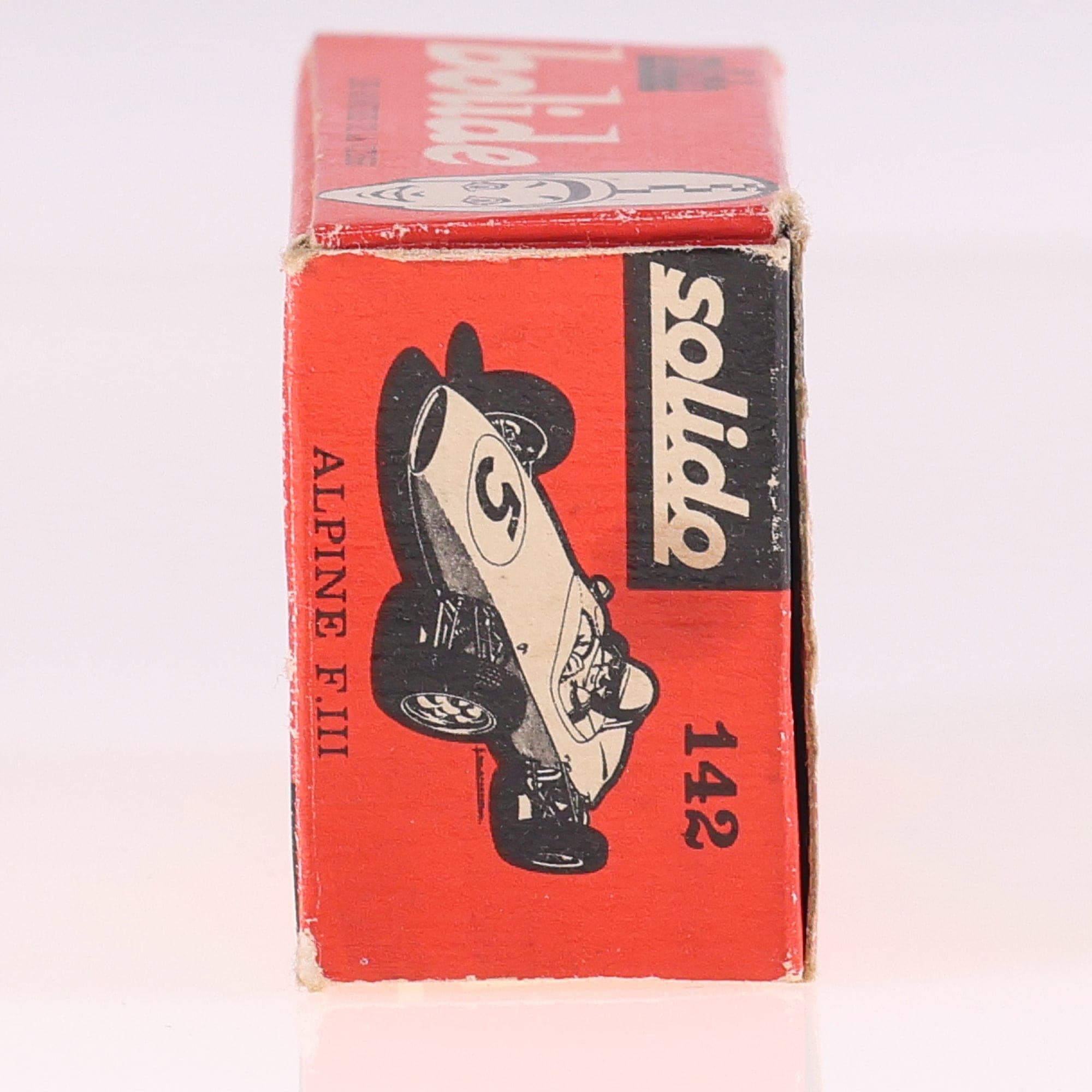 Solido 142 Alpine F III #10 1/43 Bleu avec boîte — miniature 6