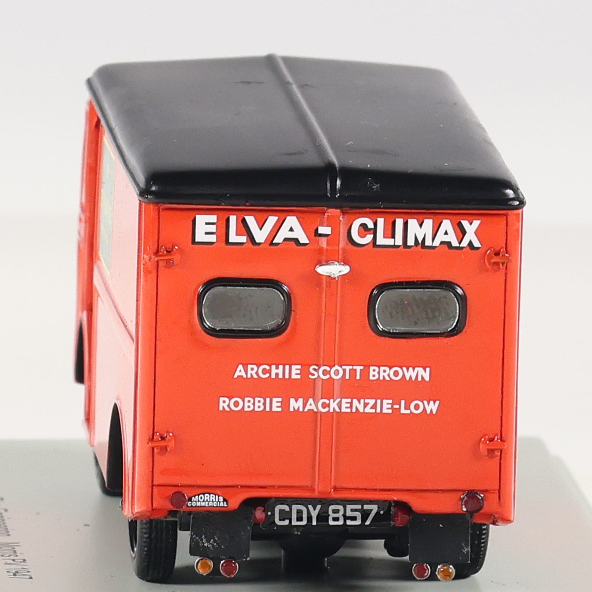 Spark Model Morris Commercial Morris Commercial Van ELVA Engineering Co. 1/43 Or — miniature 3