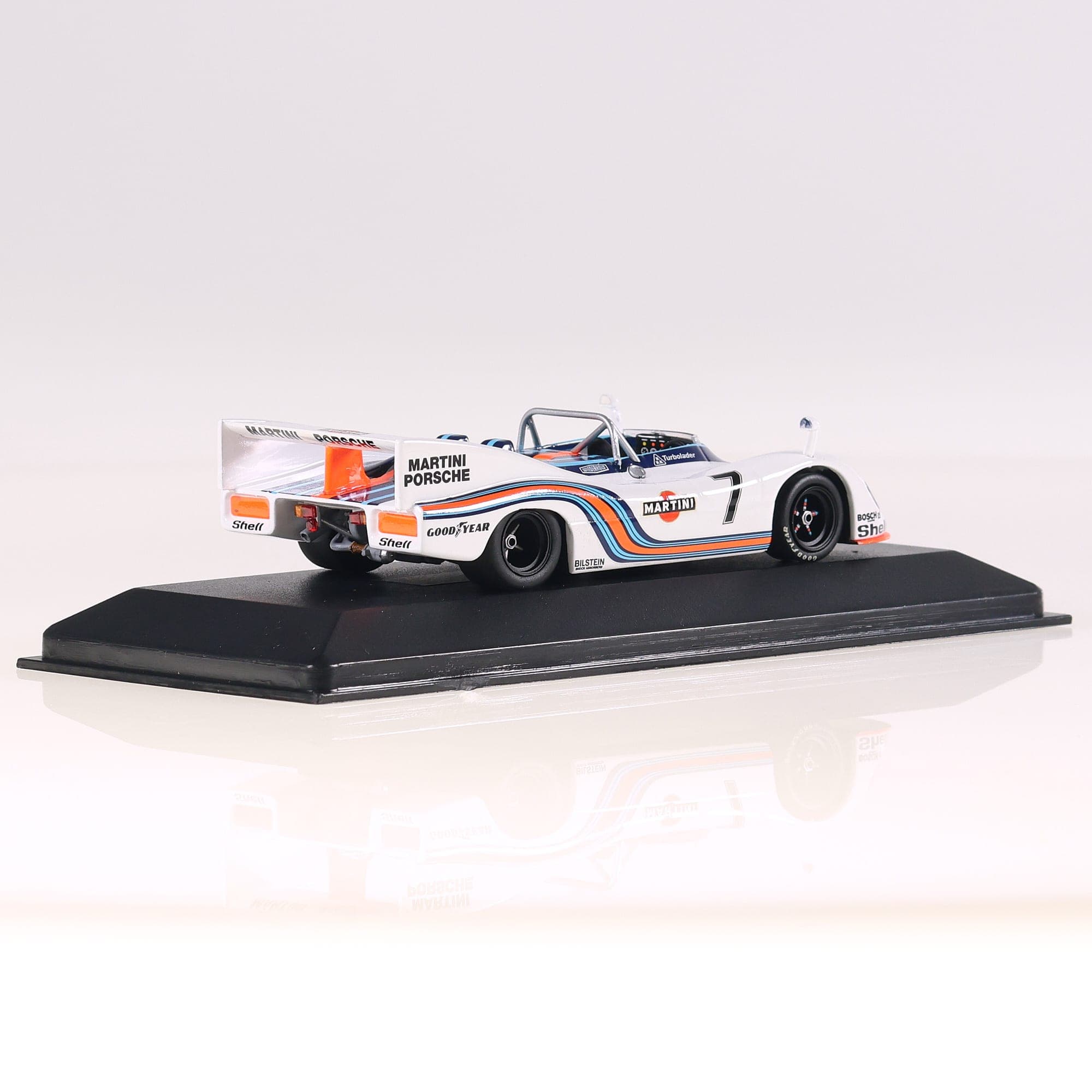 Minichamps 40 766607 Porsche 936 Mass ickx Winners 1976 #7 1/43 Blanc avec boîte — miniature 10