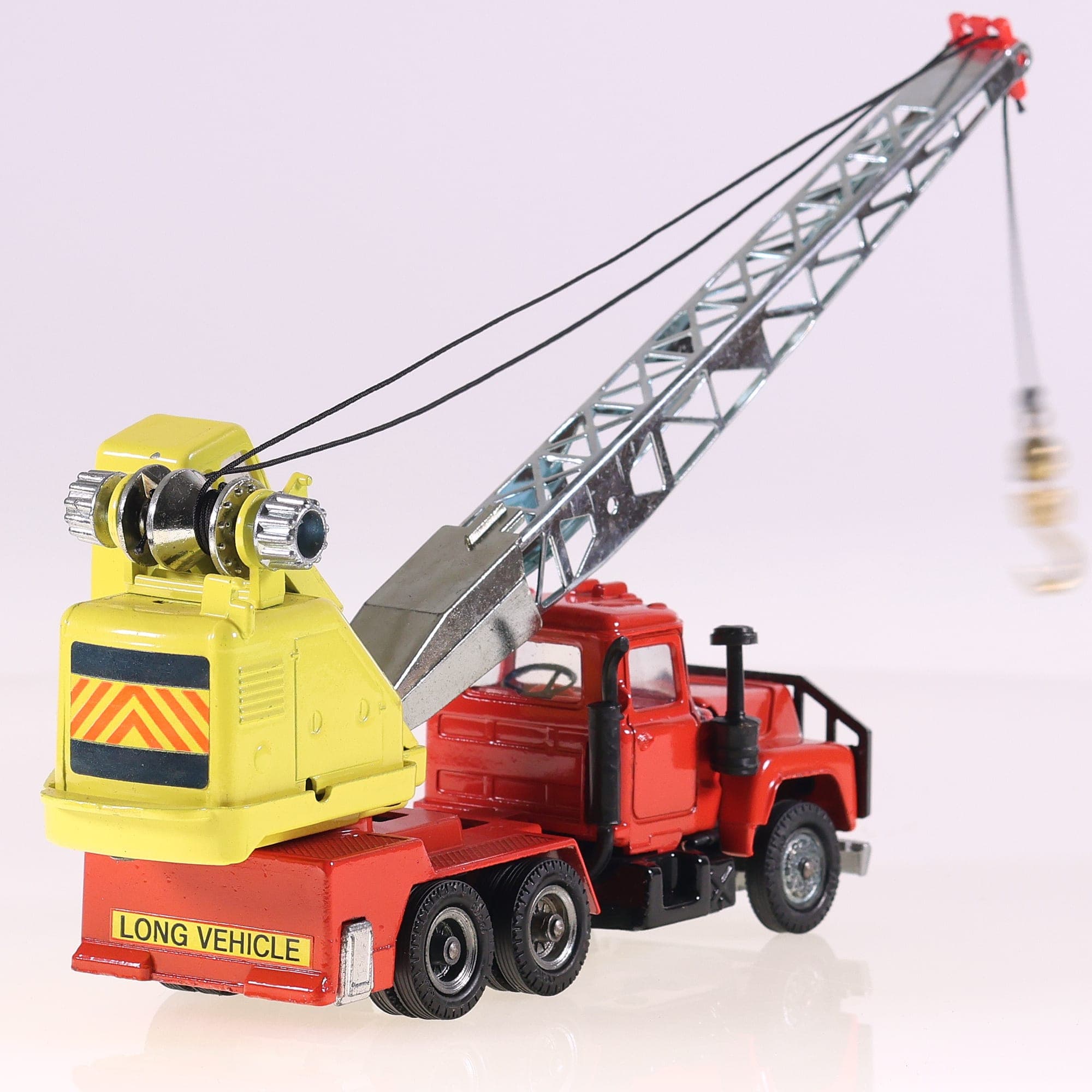 Corgi 1154 Mack Priestman Crane Truck HI GRAB 1/43 Bicolore avec boîte — miniature 5