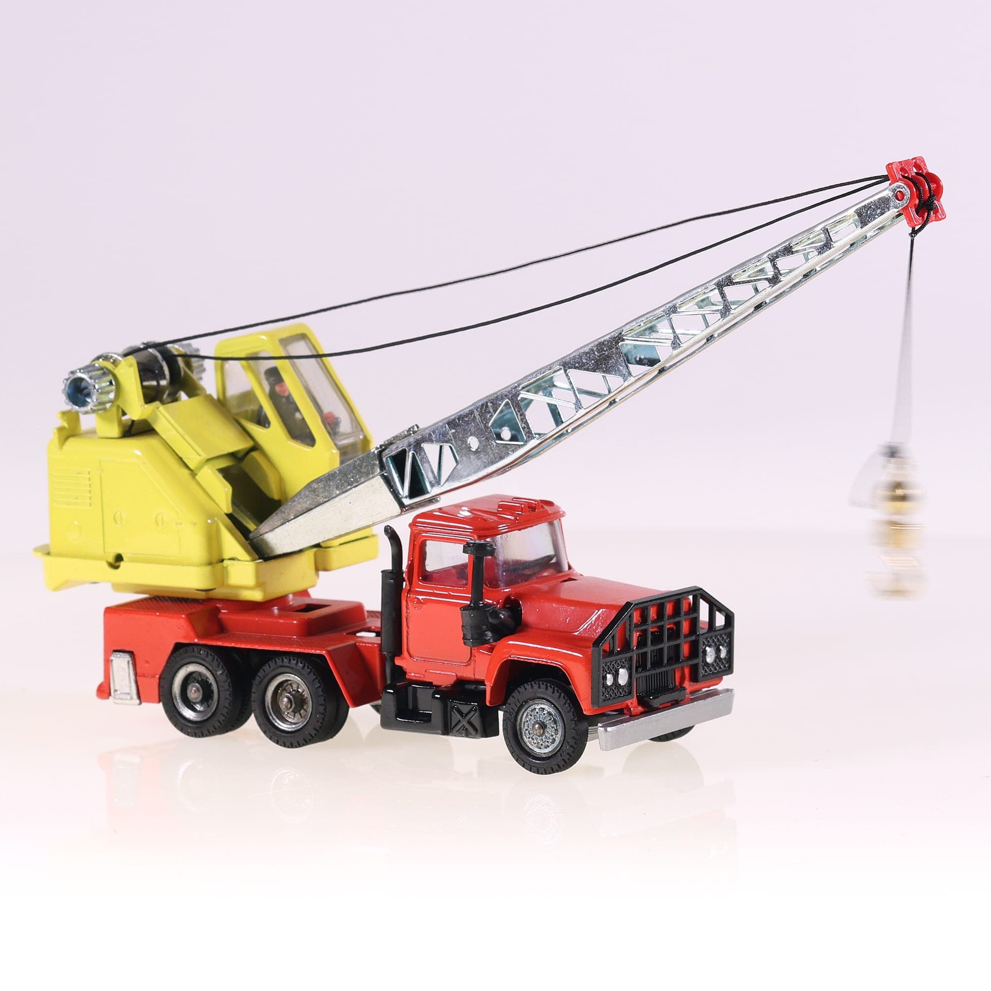 Corgi 1154 Mack Priestman Crane Truck HI GRAB 1/43 Bicolore avec boîte — miniature 7