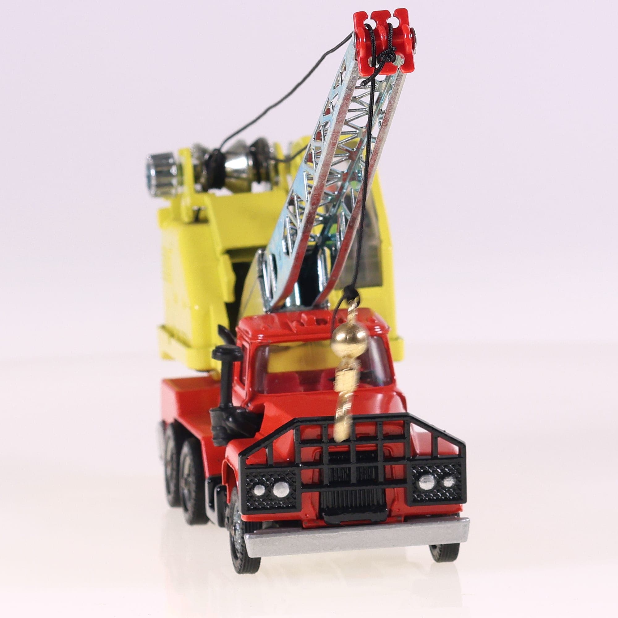 Corgi 1154 Mack Priestman Crane Truck HI GRAB 1/43 Bicolore avec boîte — miniature 8