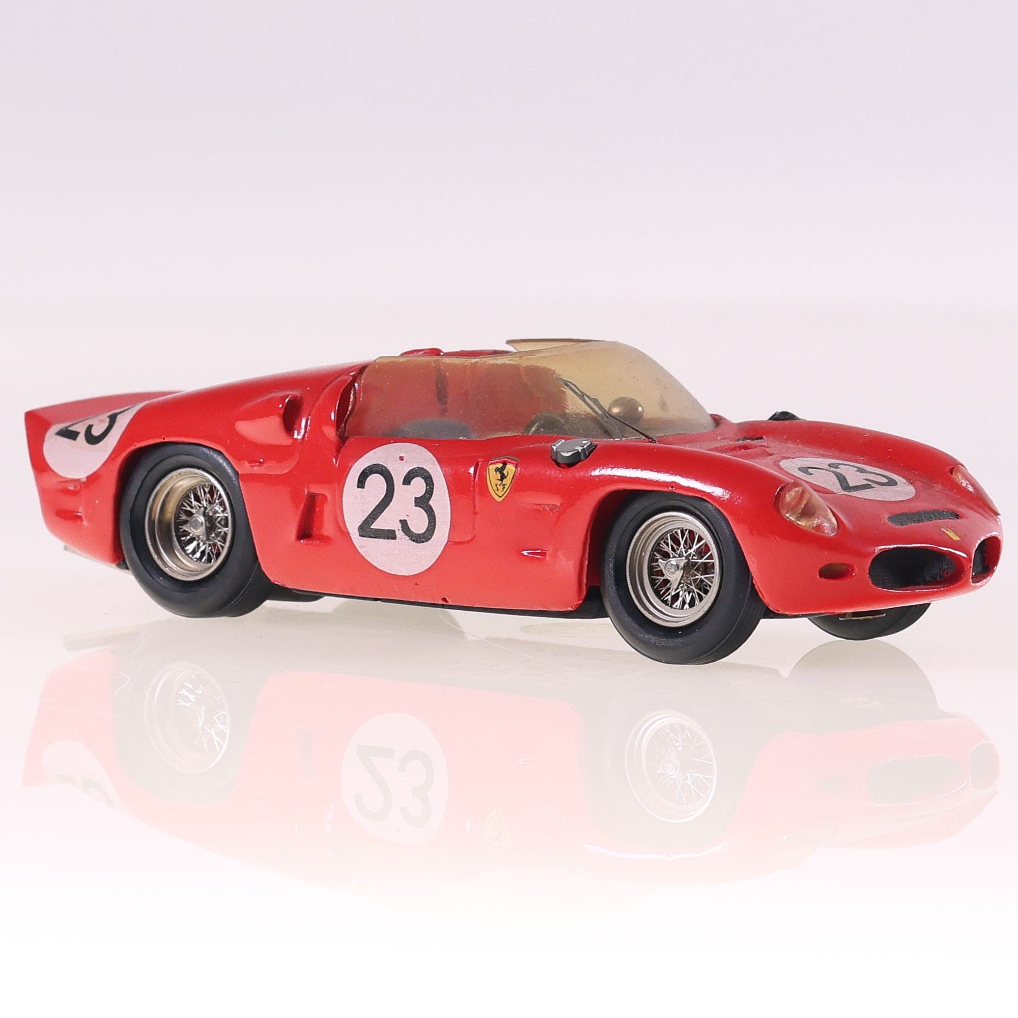 Jielge 25c Ferrari 246 SP LM61 #23 1/43 Rouge avec boîte — miniature 7