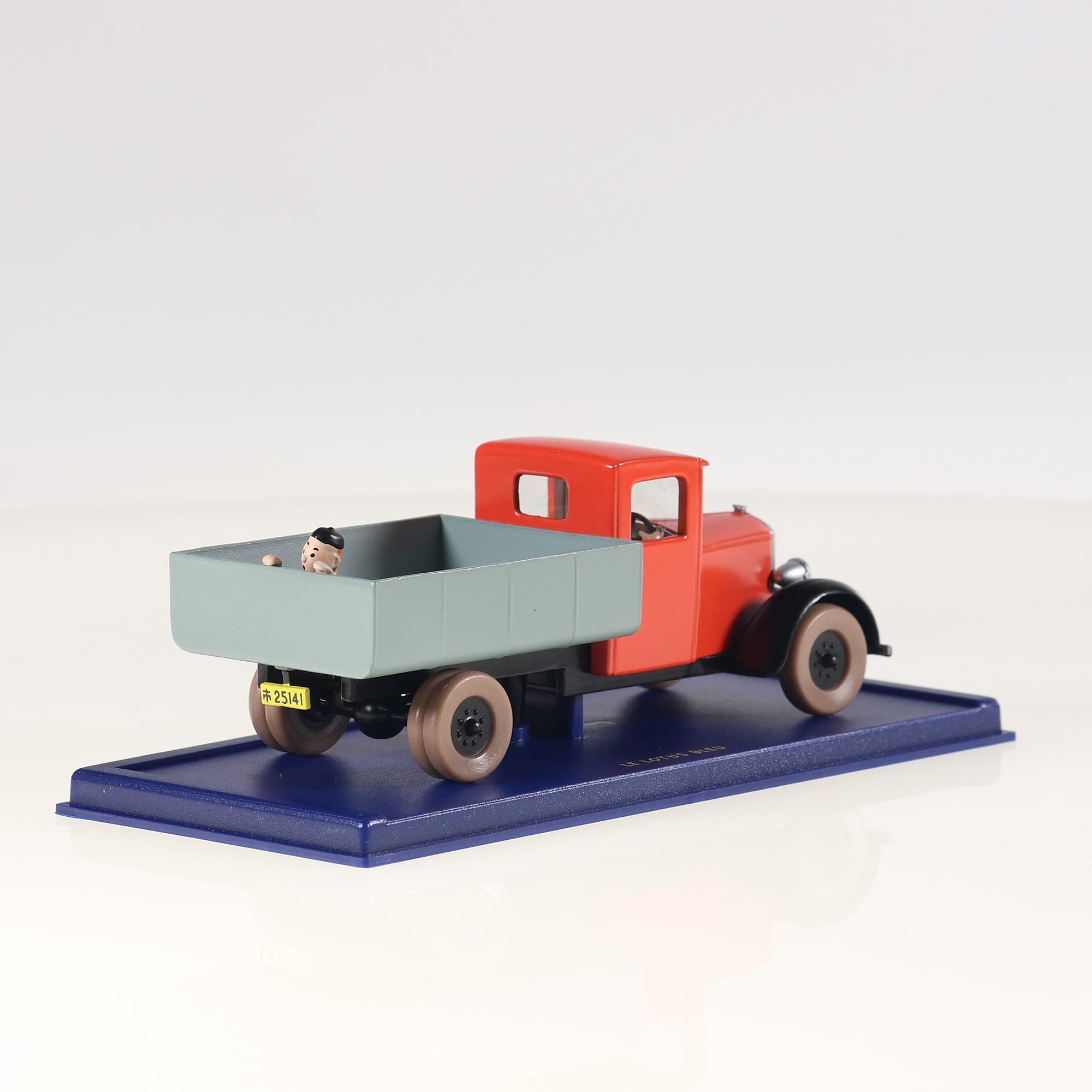 Atlas Miesse Camion rouge du Lotus bleu 1933 1/43 Tintin — miniature 10