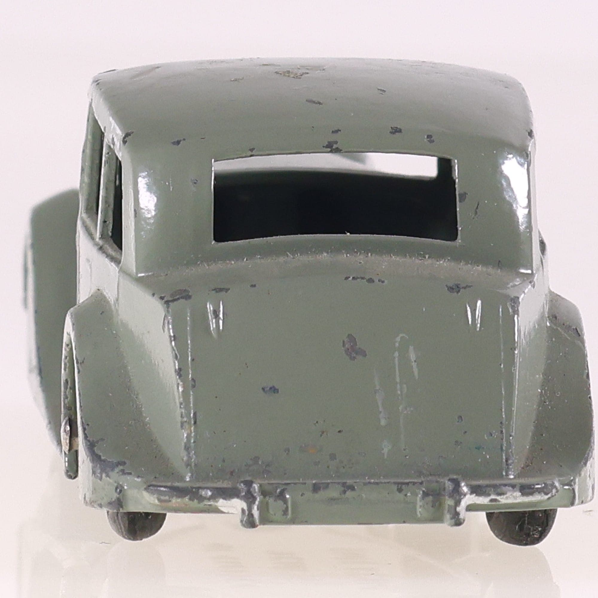 Dinky Toys GB n° 40B Triumph 1800 Saloon 1/43 gris vert — miniature 4