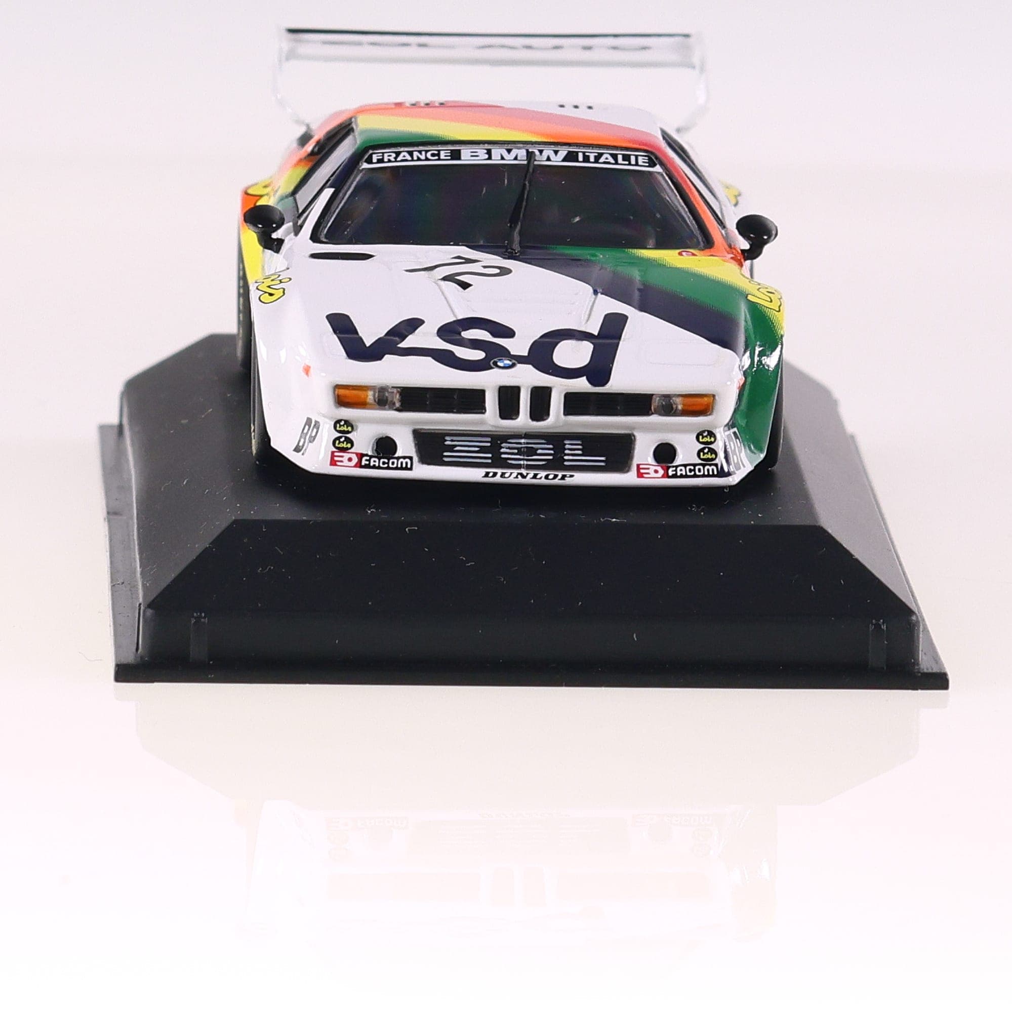 Minichamps 430 812572 BMW M1 Le Mans 1981 vsd #72 1/43 Bicolore avec boîte — miniature 13