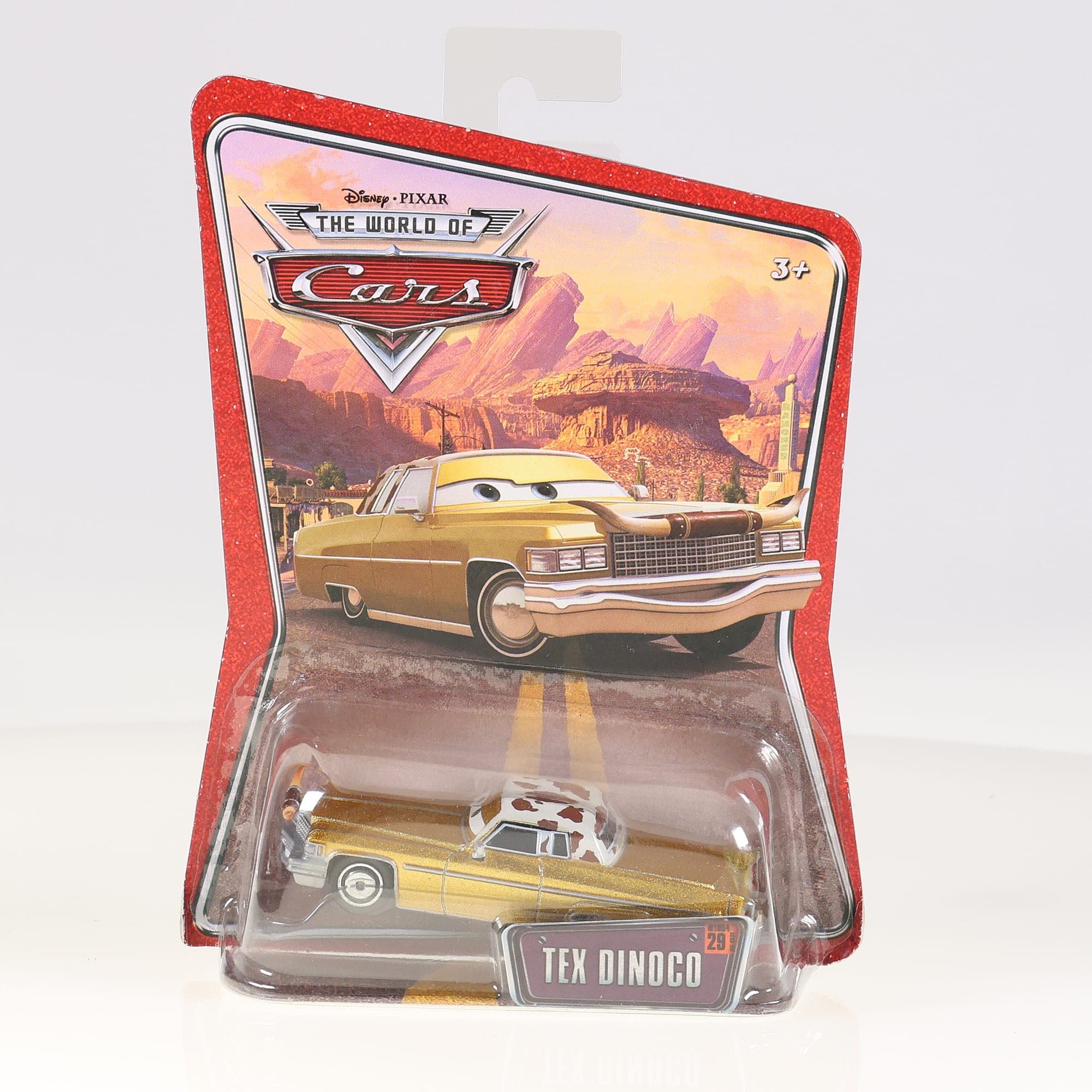 Mattel 29 Cadillac (inspiré) Tex Dinoco Doré neuf avec boîte — photo 1
