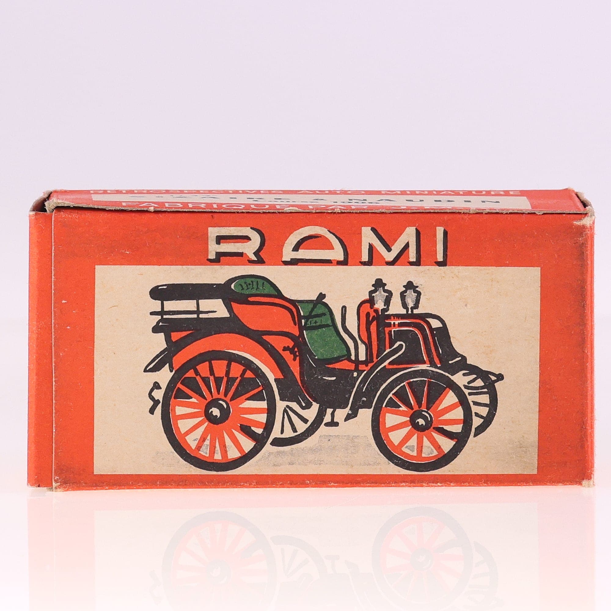 Rami Sizaire & Naudin Course 1906 1/43 Blanc avec boîte — miniature 3