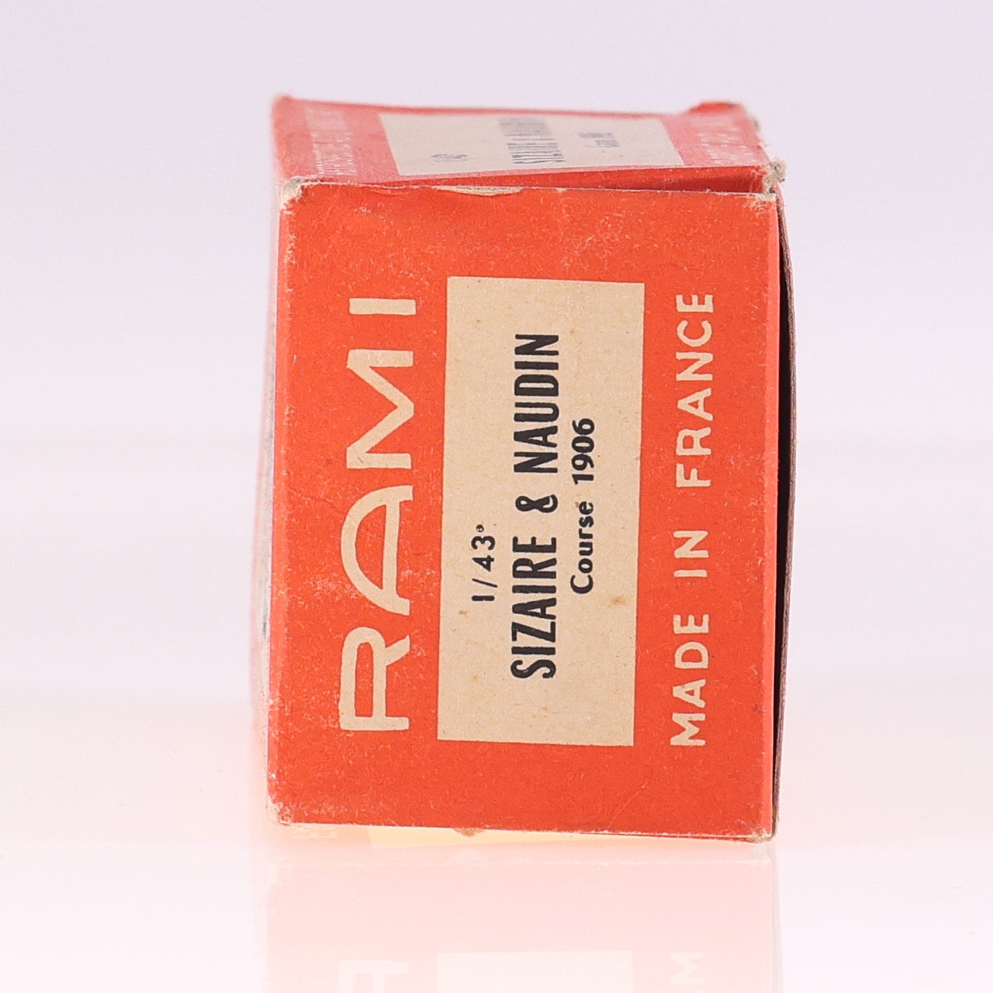 Rami Sizaire & Naudin Course 1906 1/43 Blanc avec boîte — miniature 6