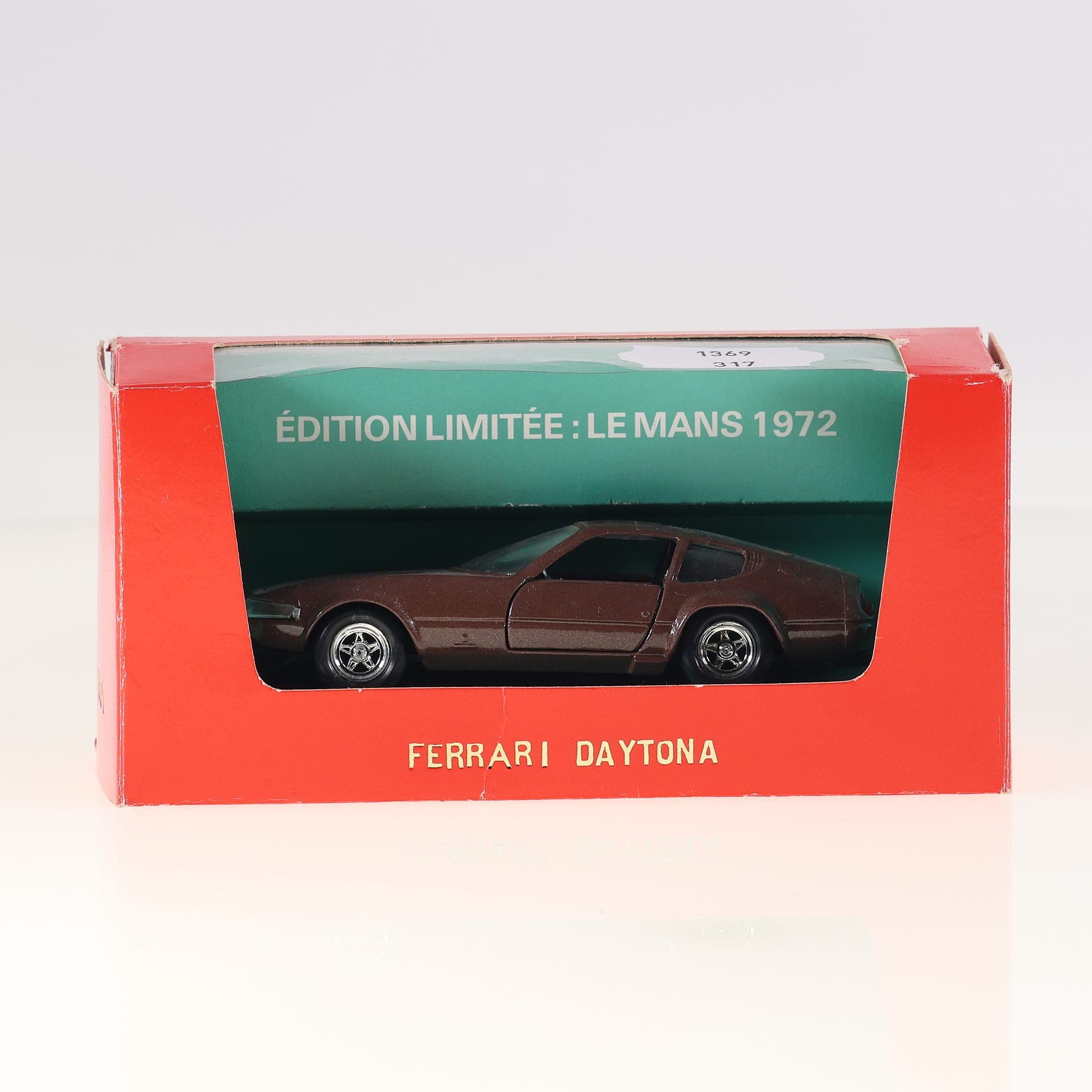 Verem 601 Ferrari 365 GTB/4 Daytona 1/43 Marron Grade B avec boîte — miniature 3