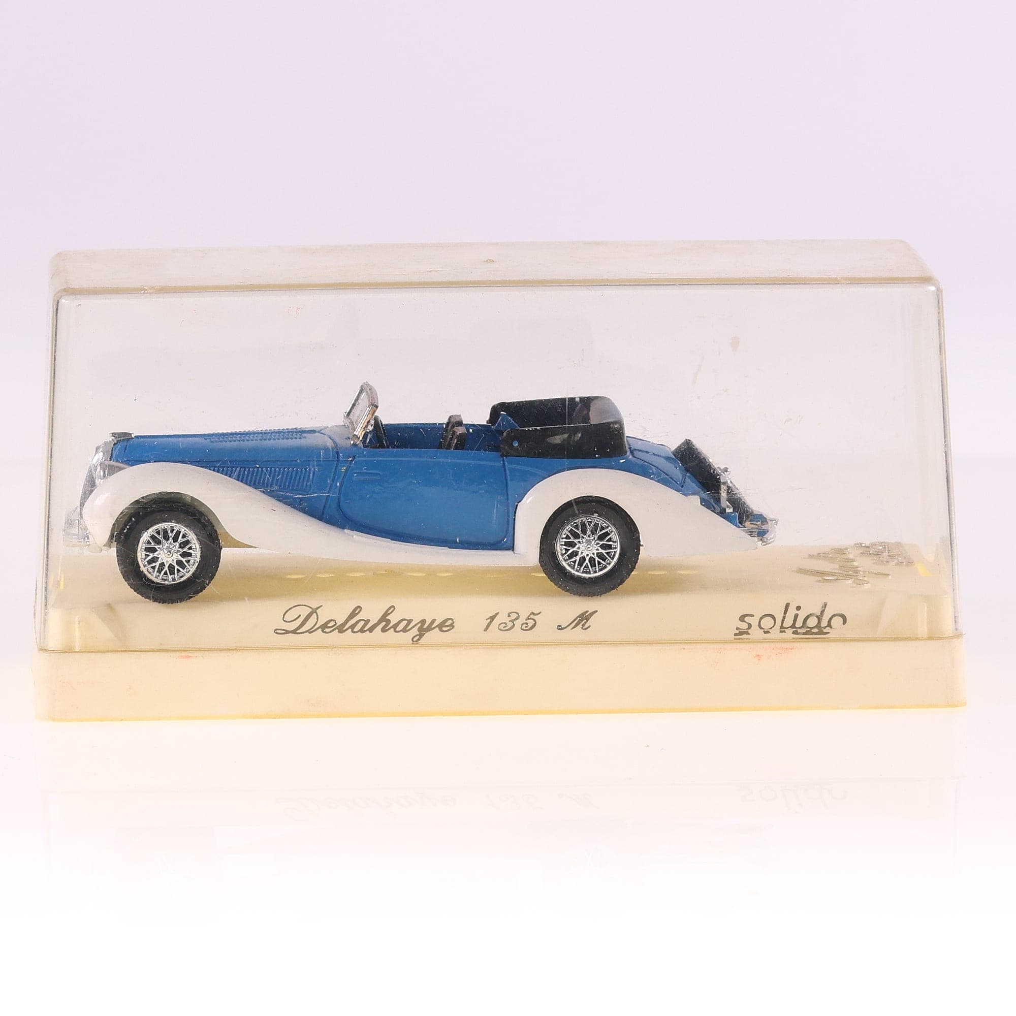 Solido n°48 Delahaye 135 M 1/43 Bicolore avec boîte — miniature 3