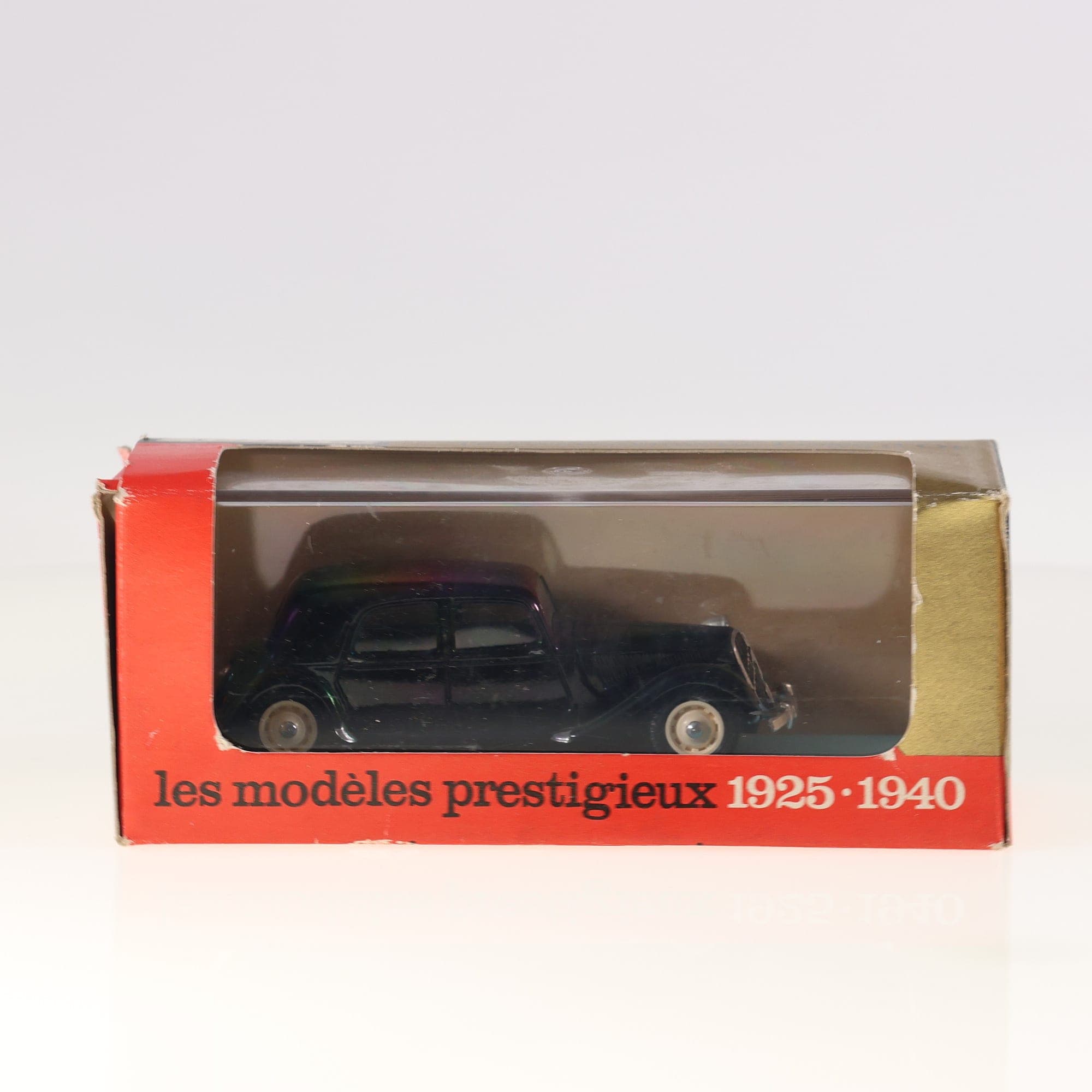 Solido 32 Citroën 15 CV Traction Avant 15-Six Age d'or 1/43 Noir avec boîte — miniature 5