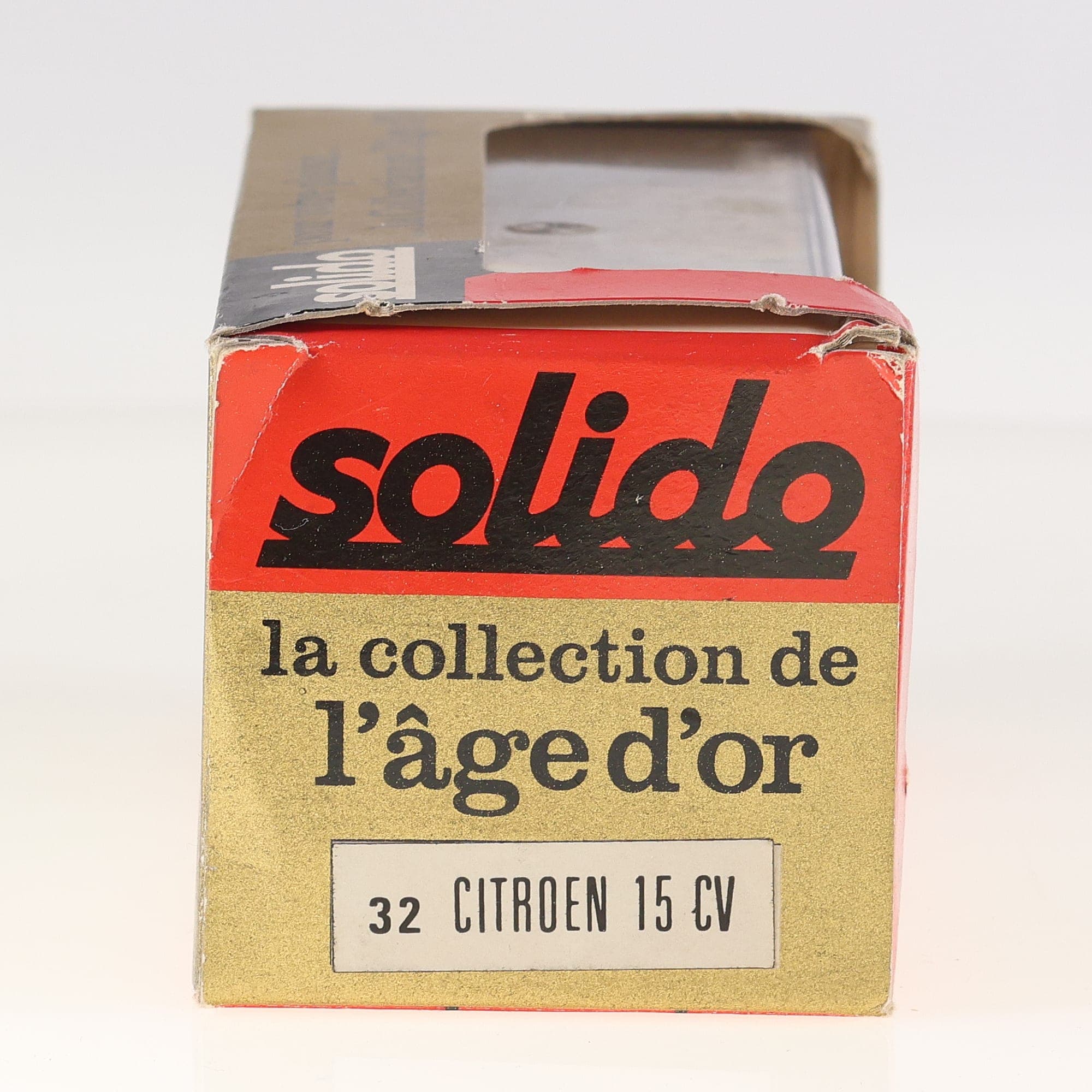 Solido 32 Citroën 15 CV Traction Avant 15-Six Age d'or 1/43 Noir avec boîte — miniature 8