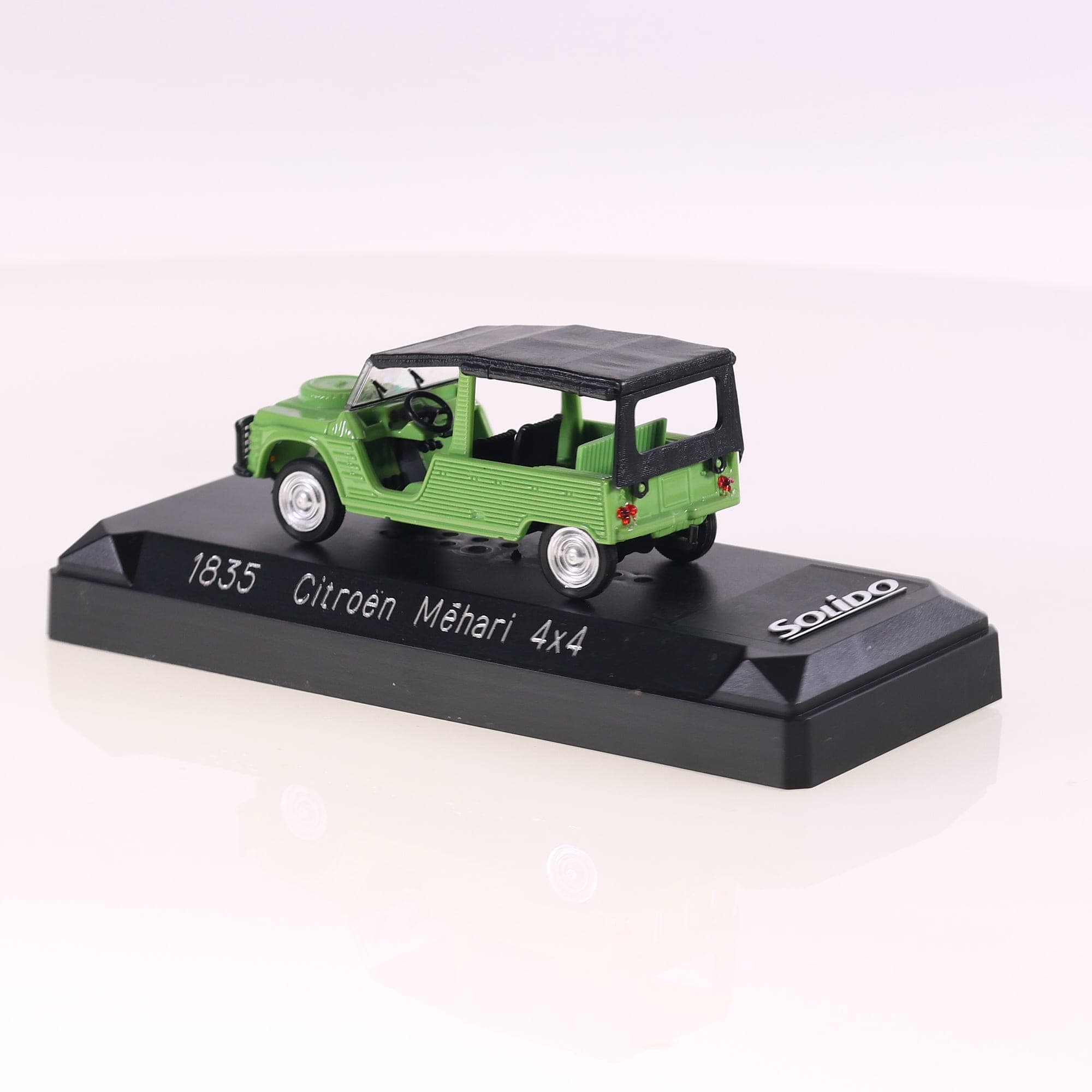 Solido 1835 Citroën Méhari 4x4 1/43 Vert avec boîte — miniature 4